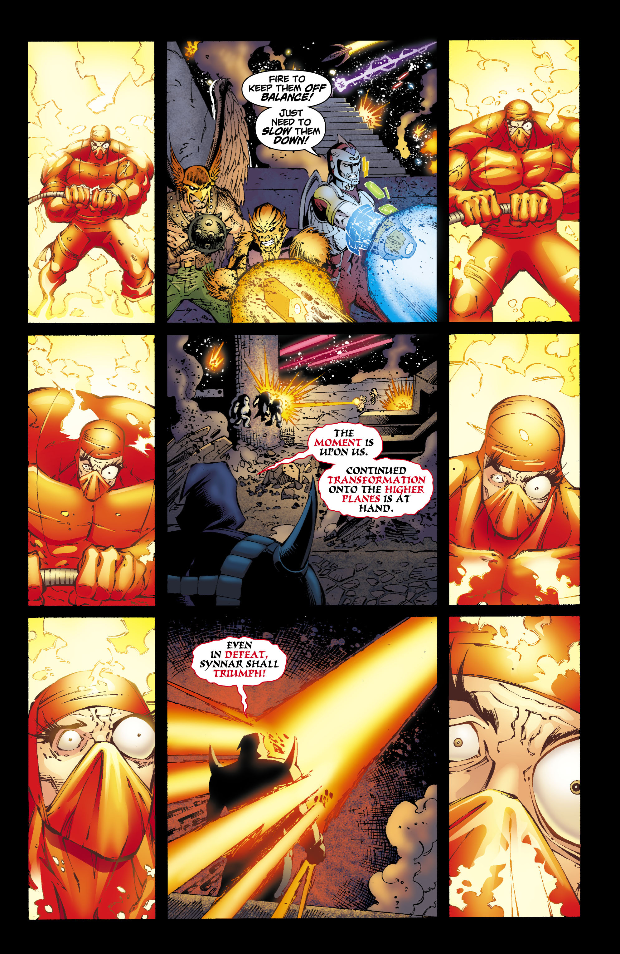 Read online Rann/Thanagar Holy War comic -  Issue #8 - 16