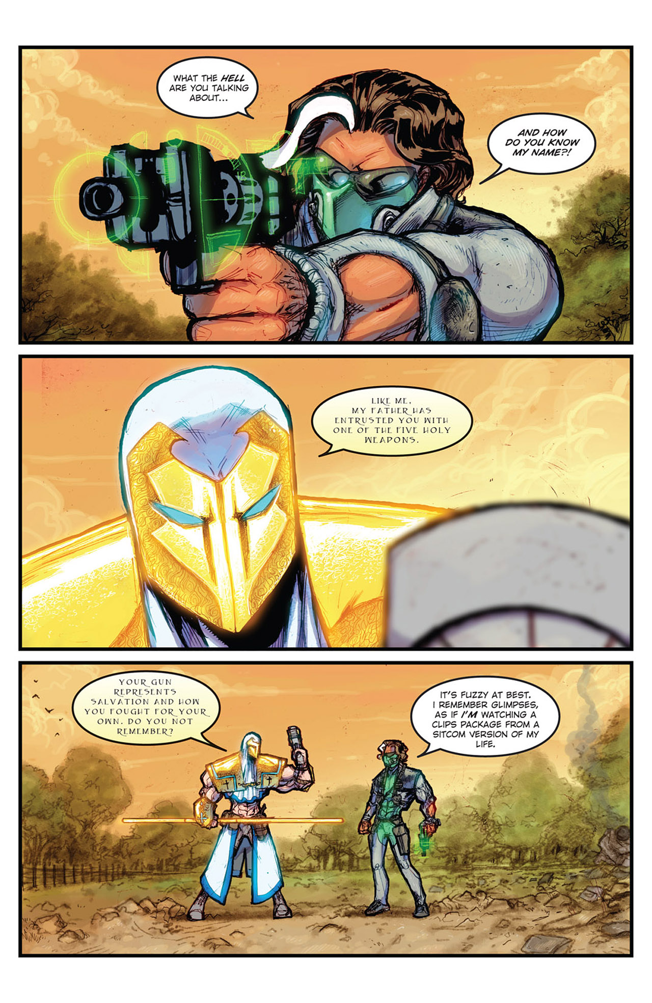 Read online Avengelyne (2011) comic -  Issue #8 - 11