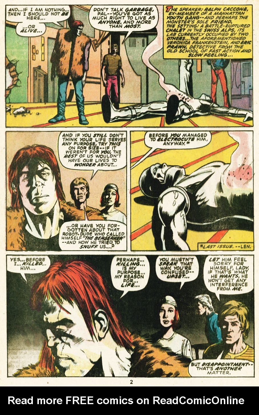 Read online Frankenstein (1973) comic -  Issue #17 - 3