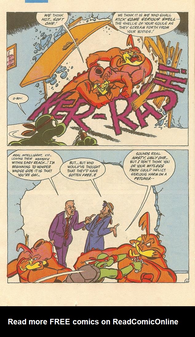 Read online Mighty Mutanimals comic -  Issue #1 - 21