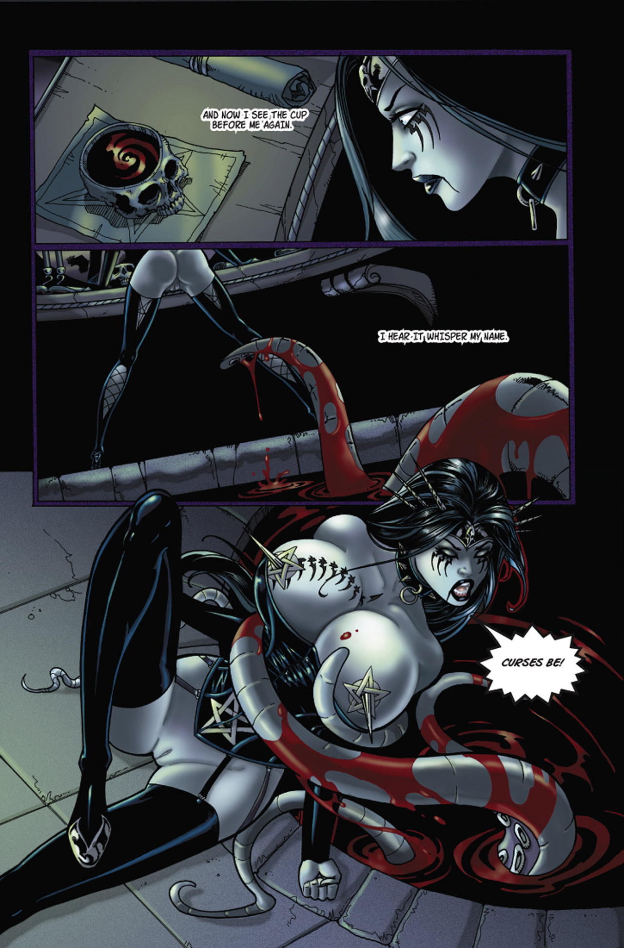 Read online Tarot: Witch of the Black Rose comic -  Issue #48 - 17