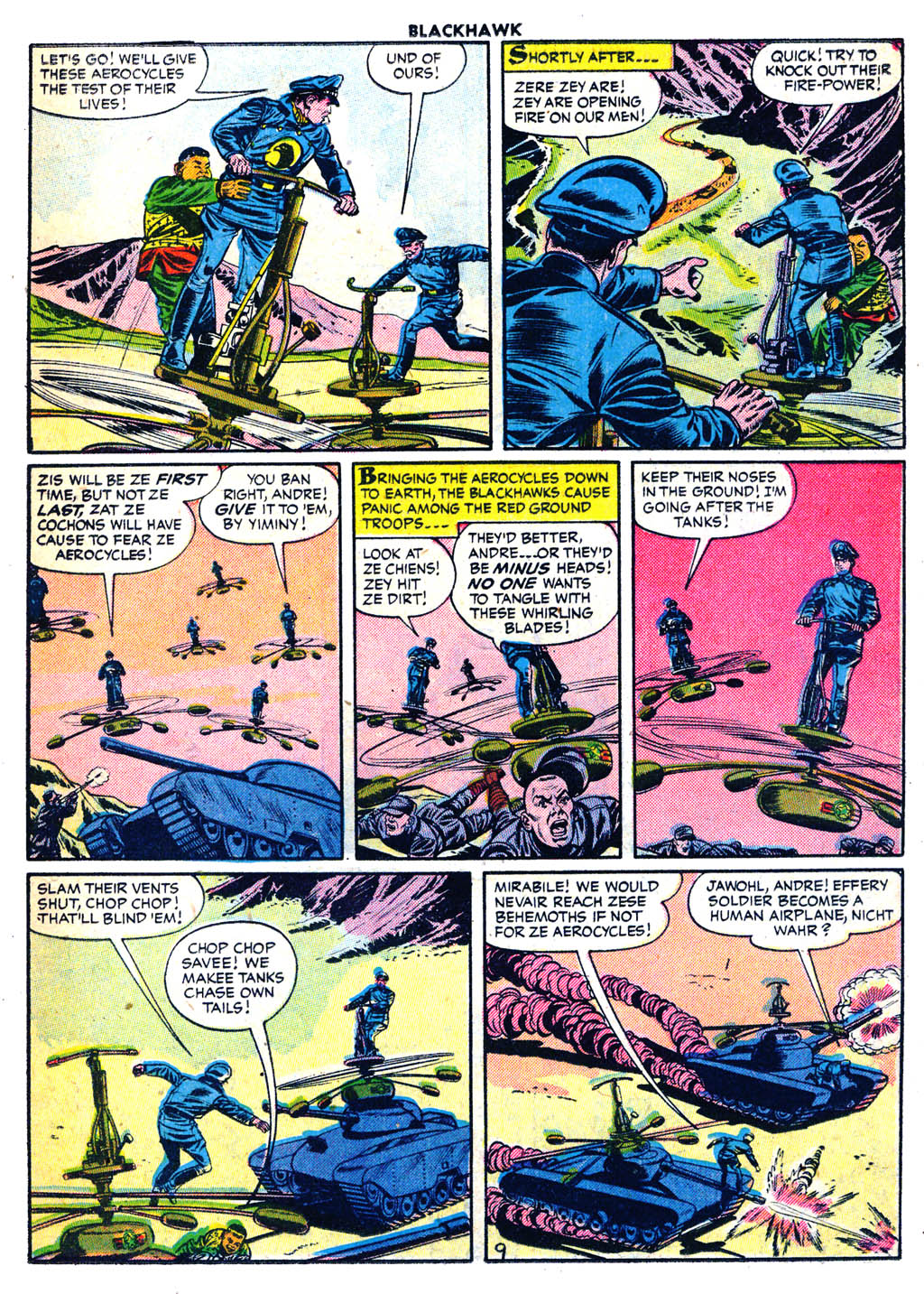 Read online Blackhawk (1957) comic -  Issue #107 - 11