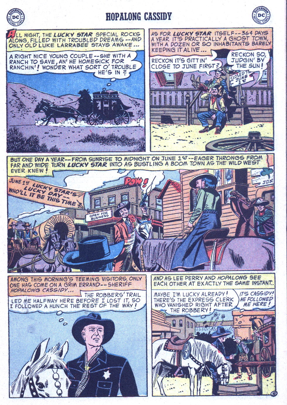 Read online Hopalong Cassidy comic -  Issue #89 - 7