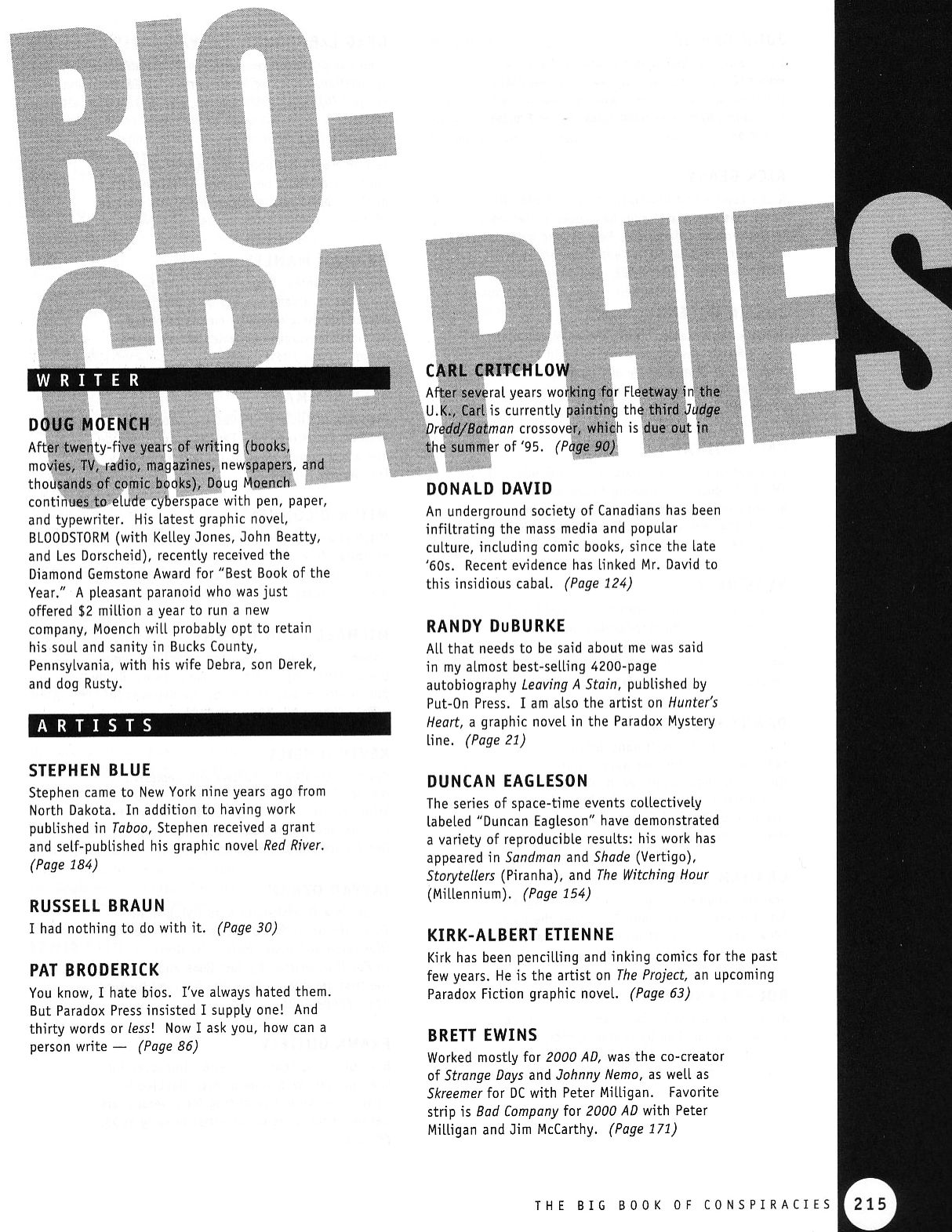 Read online The Big Book of... comic -  Issue # TPB Conspiracies - 214