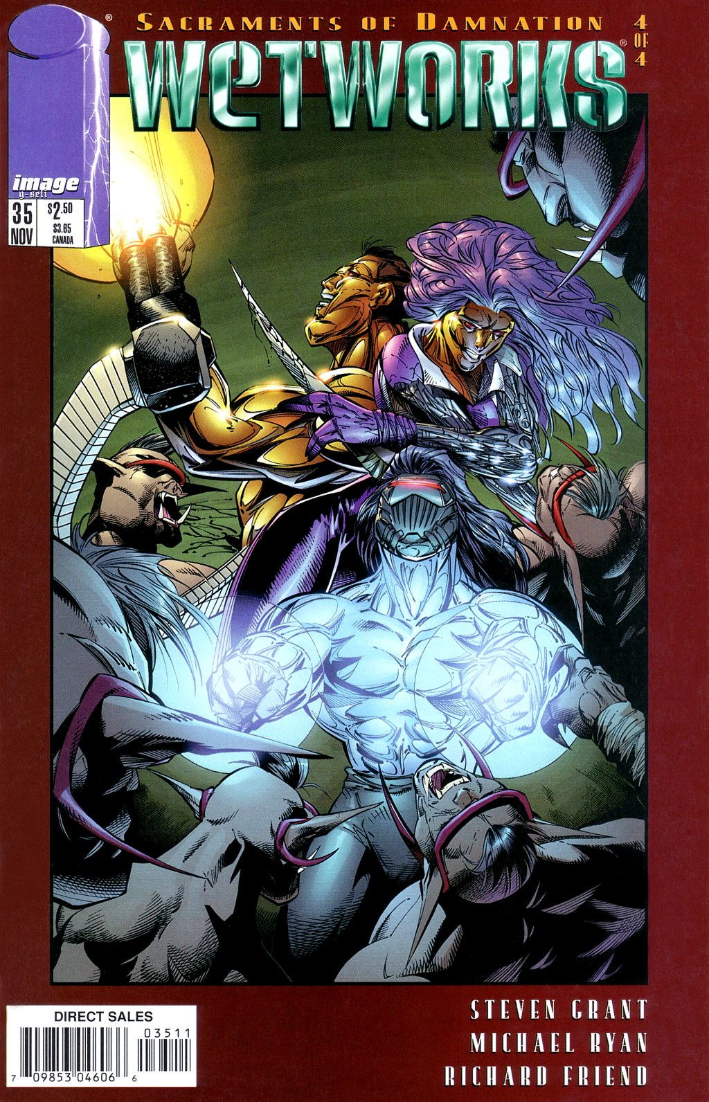 Read online Wetworks comic -  Issue #35 - 1