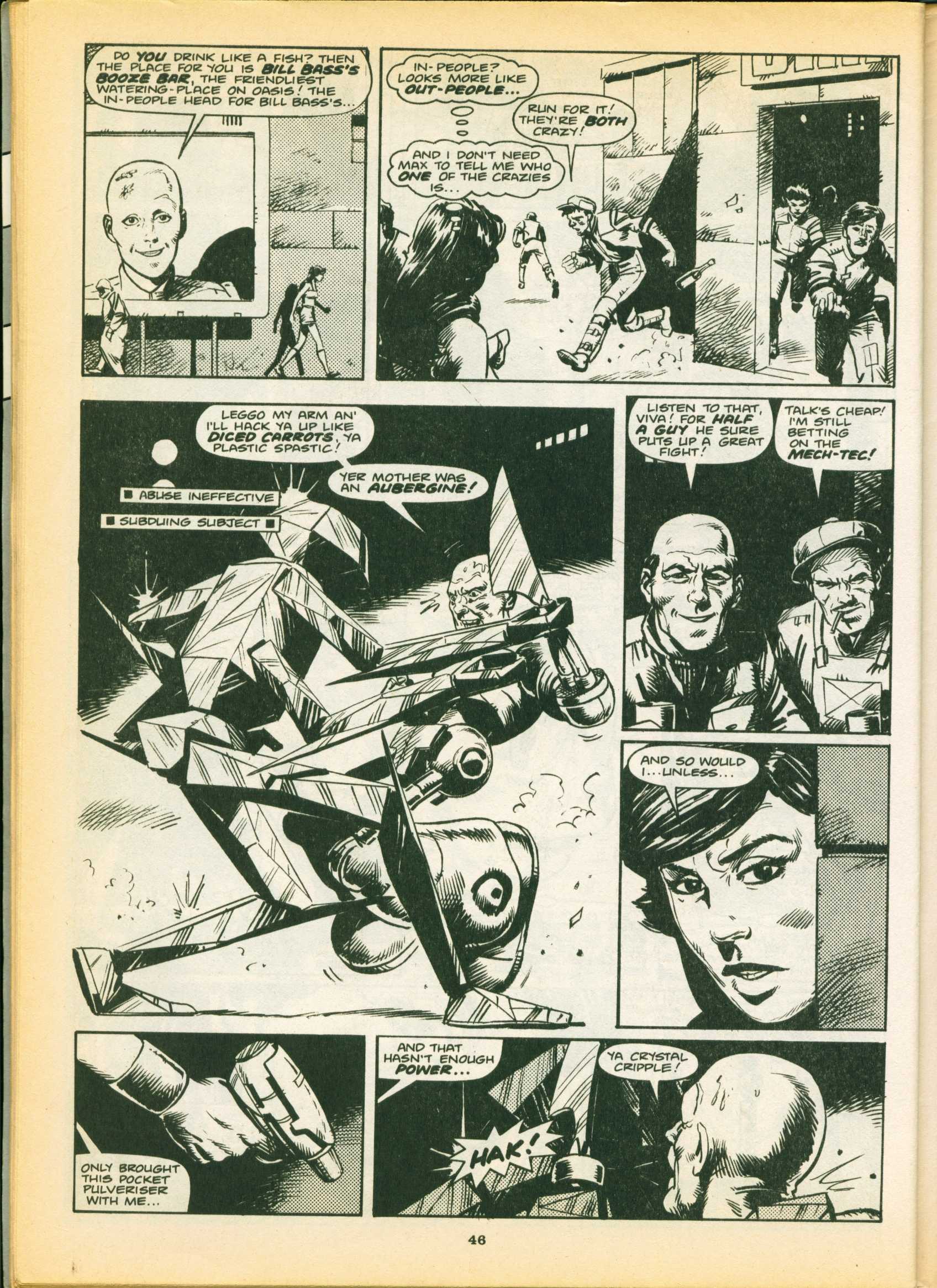 Read online Warrior comic -  Issue #6 - 46