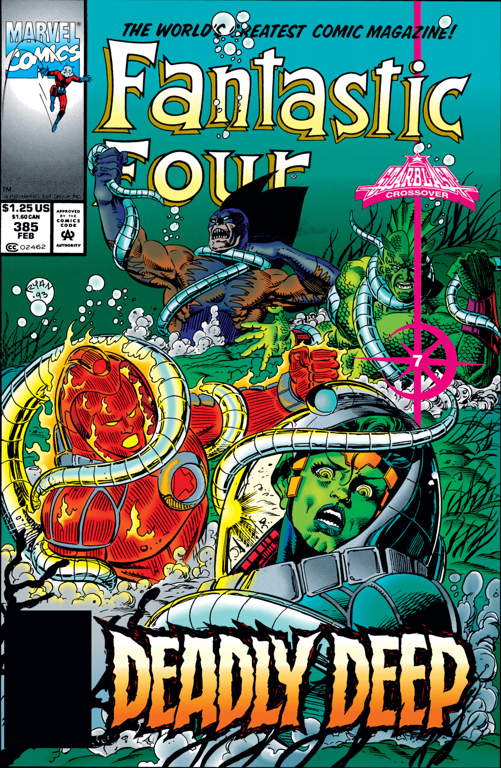 Read online Fantastic Four (1961) comic -  Issue #385 - 1