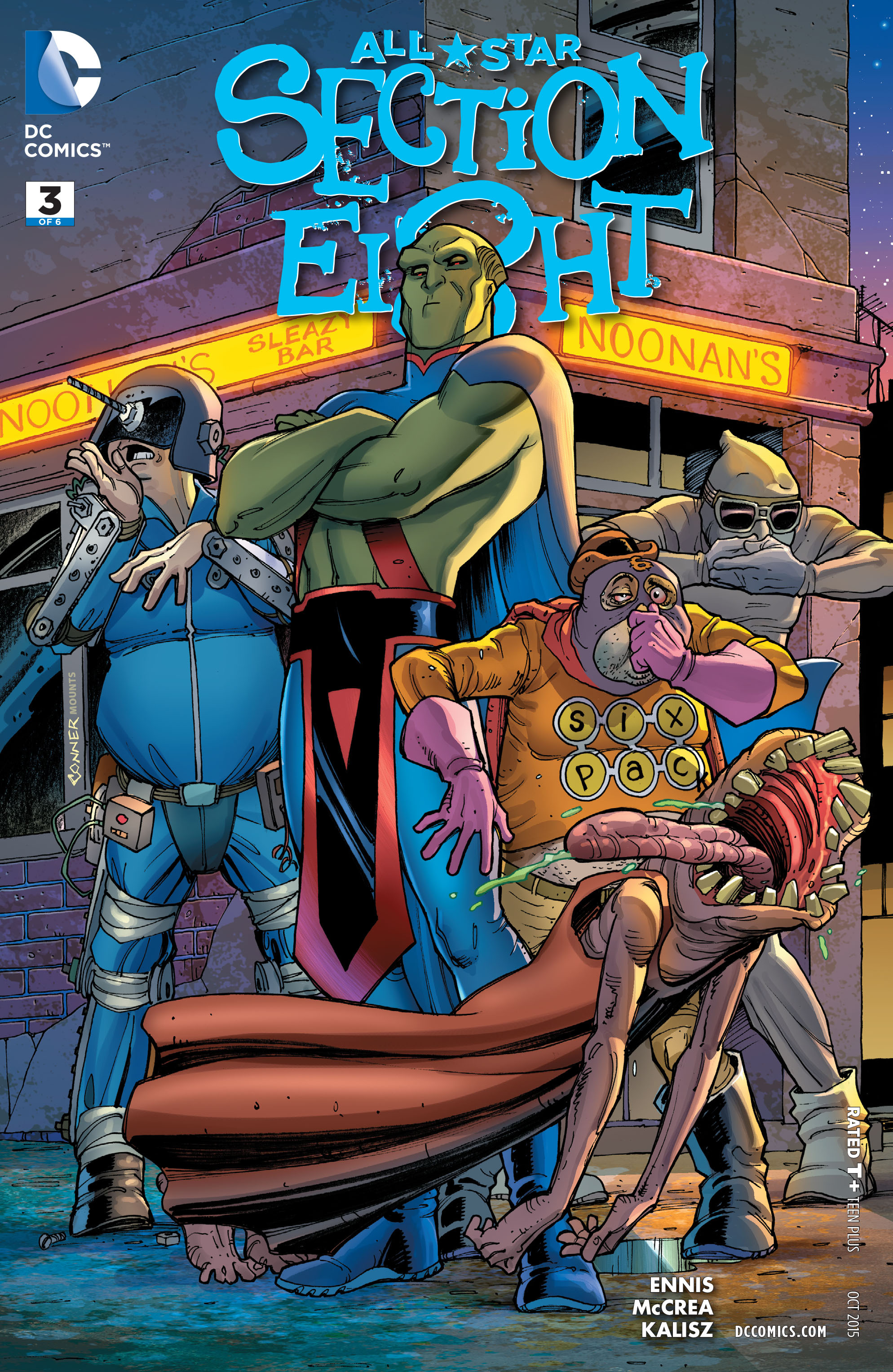 Read online All-Star Section Eight comic -  Issue #3 - 1