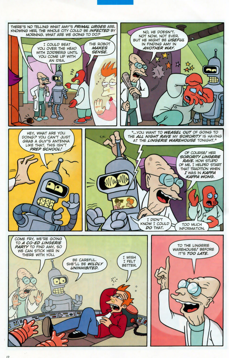Read online Futurama Comics comic -  Issue #11 - 13
