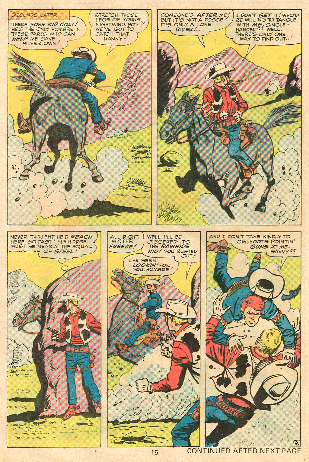 Read online Kid Colt Outlaw comic -  Issue #215 - 17
