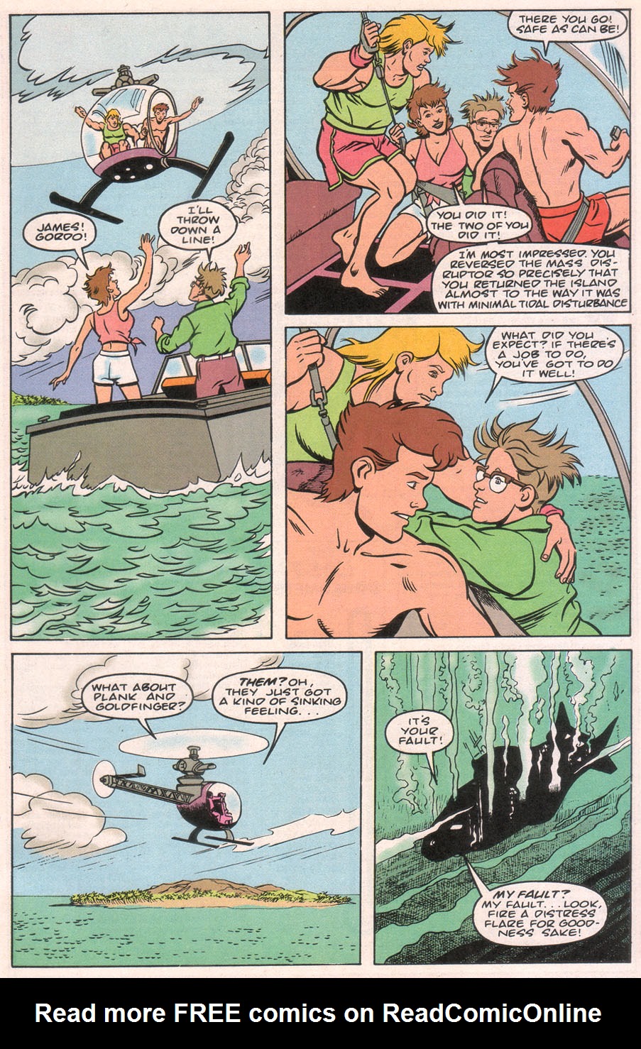 Read online James Bond Jr. comic -  Issue #8 - 27