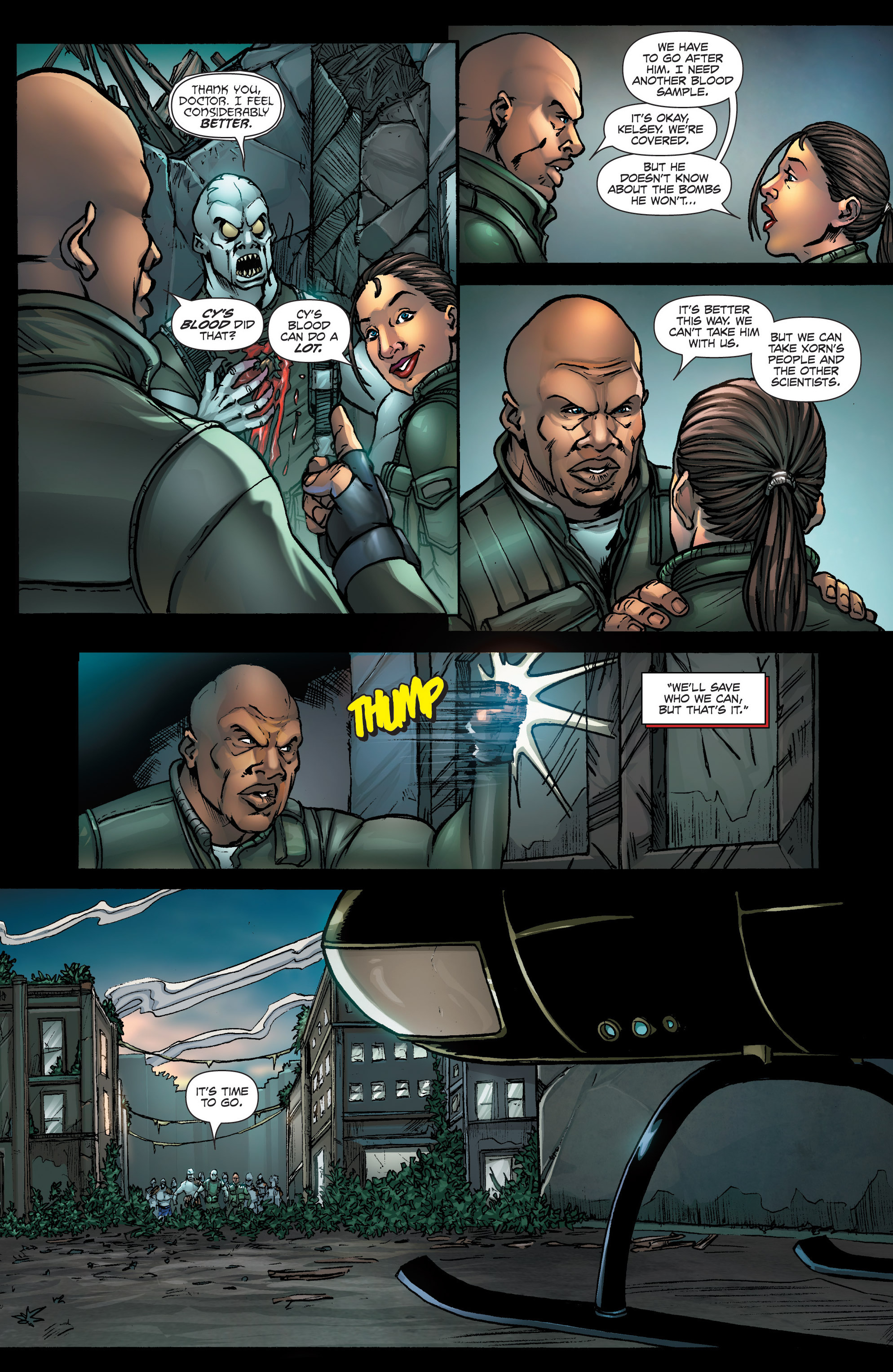 Read online Escape from Monster Island comic -  Issue #6 - 11