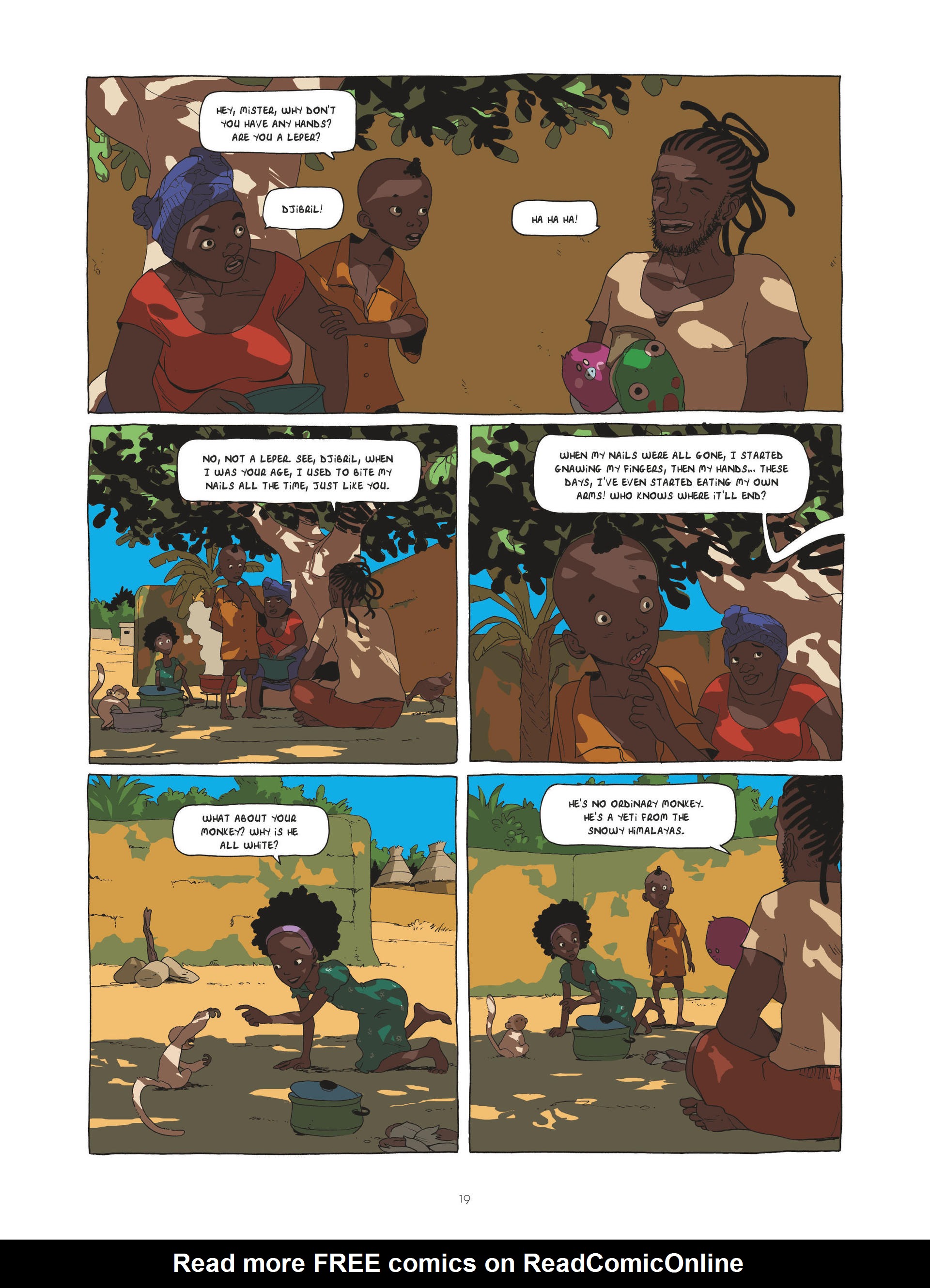 Read online Zidrou-Beuchot's African Trilogy comic -  Issue # TPB 1 - 19