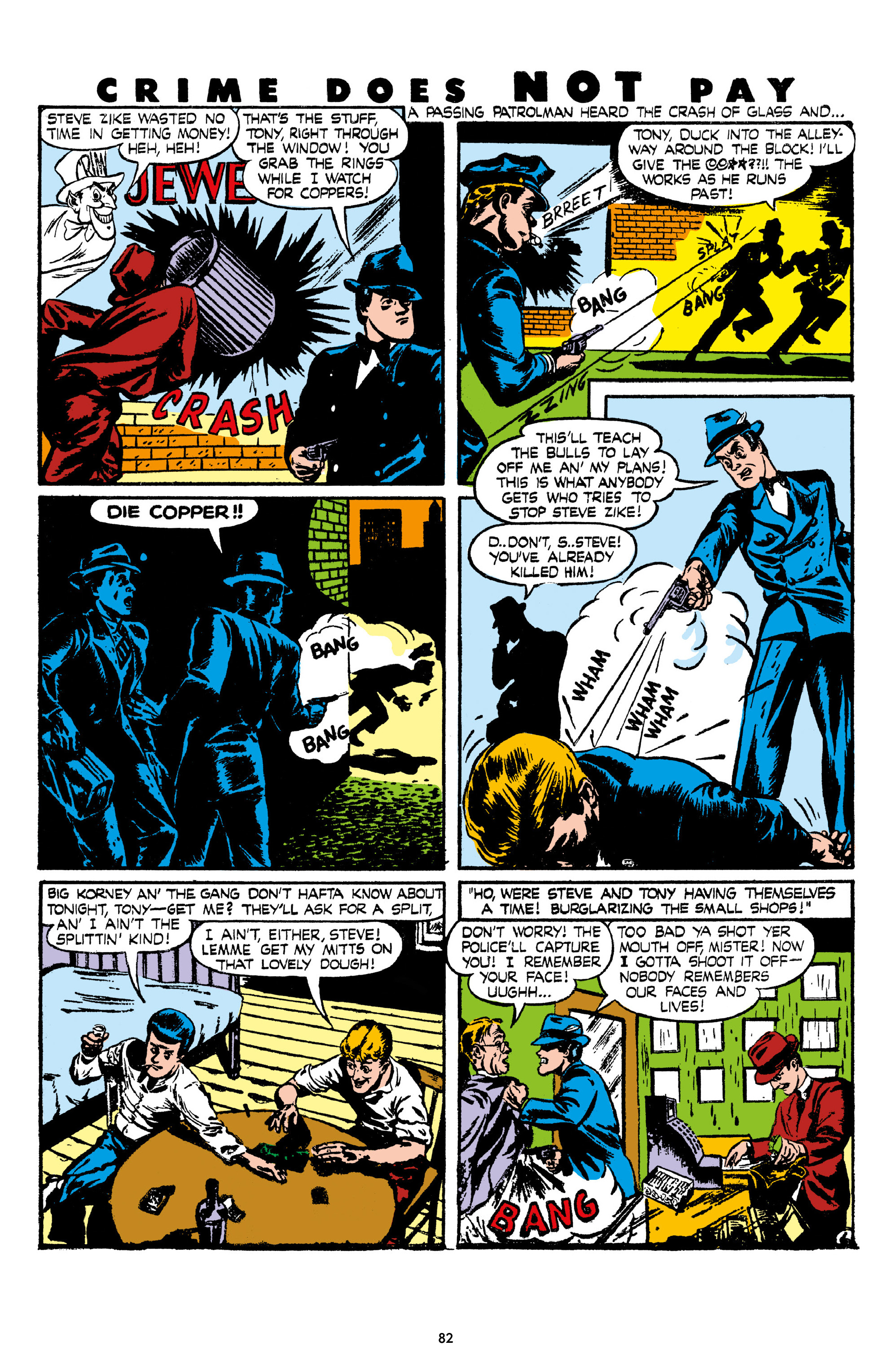 Read online Crime Does Not Pay Archives comic -  Issue # TPB 7 (Part 1) - 84