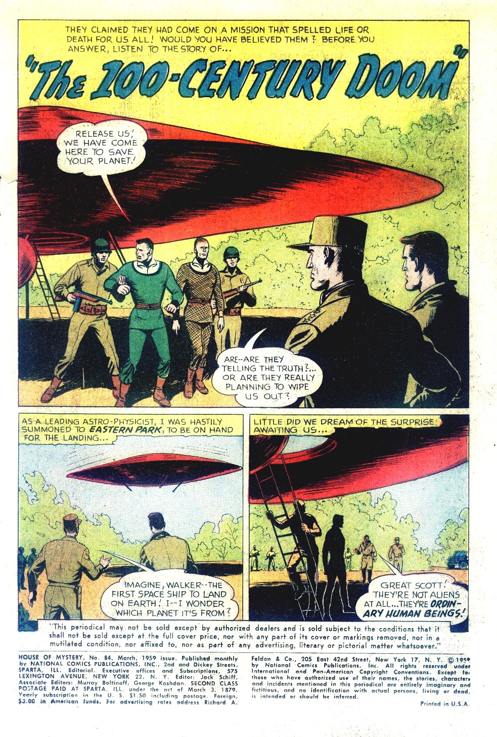 Read online House of Mystery (1951) comic -  Issue #84 - 3