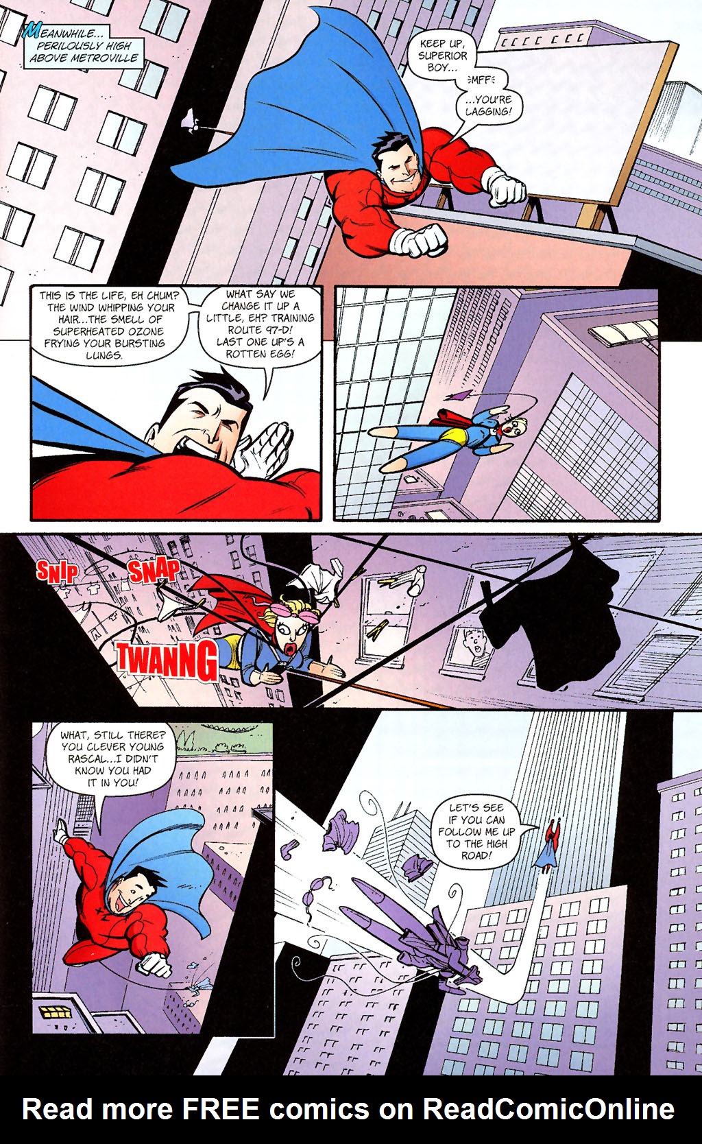 Read online Paul Jenkins' Sidekick comic -  Issue #3 - 21