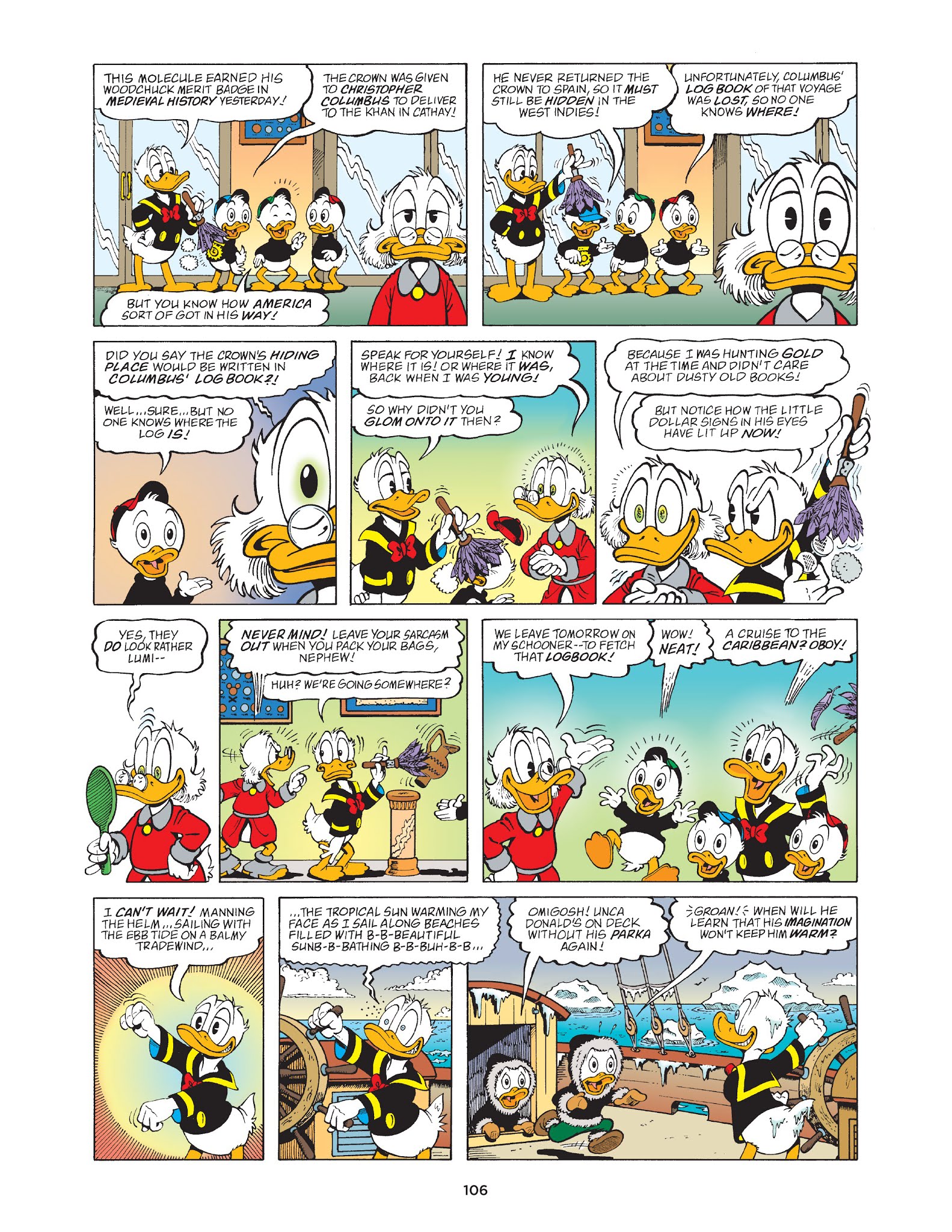 Read online Walt Disney Uncle Scrooge and Donald Duck: The Don Rosa Library comic -  Issue # TPB 9 (Part 2) - 6