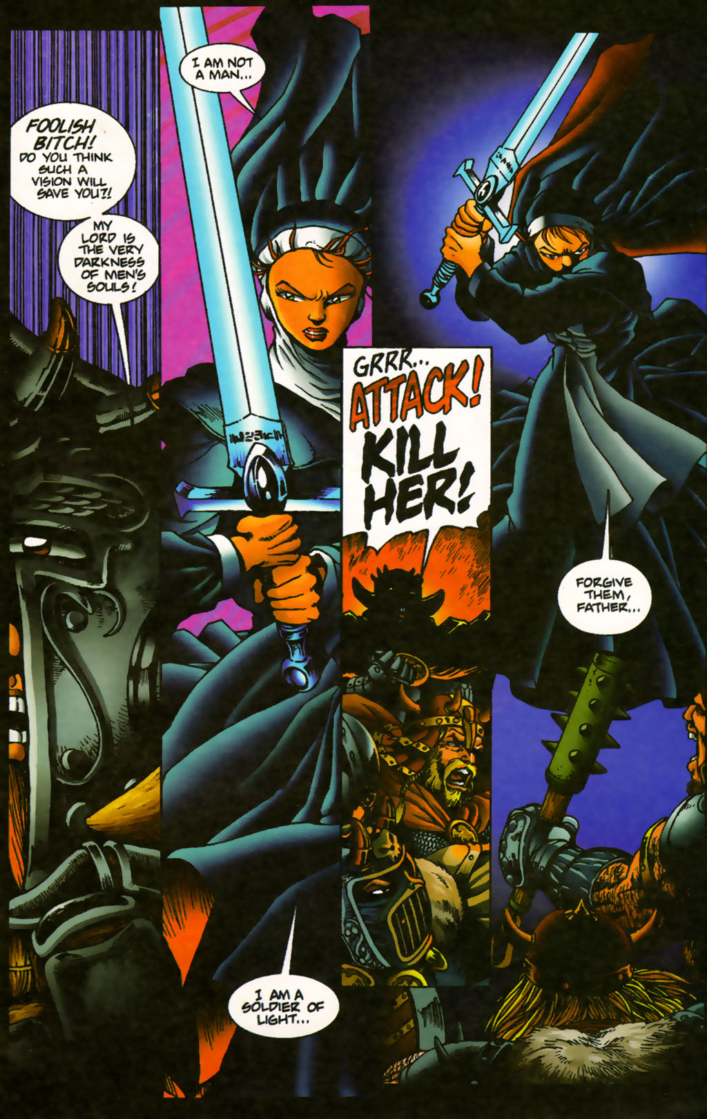 Read online Warrior Nun Areala (1994) comic -  Issue #1 - 8