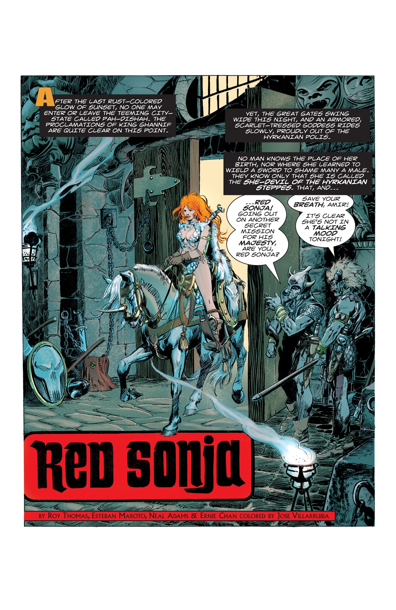 Read online The Adventures of Red Sonja comic -  Issue # TPB 1 - 8