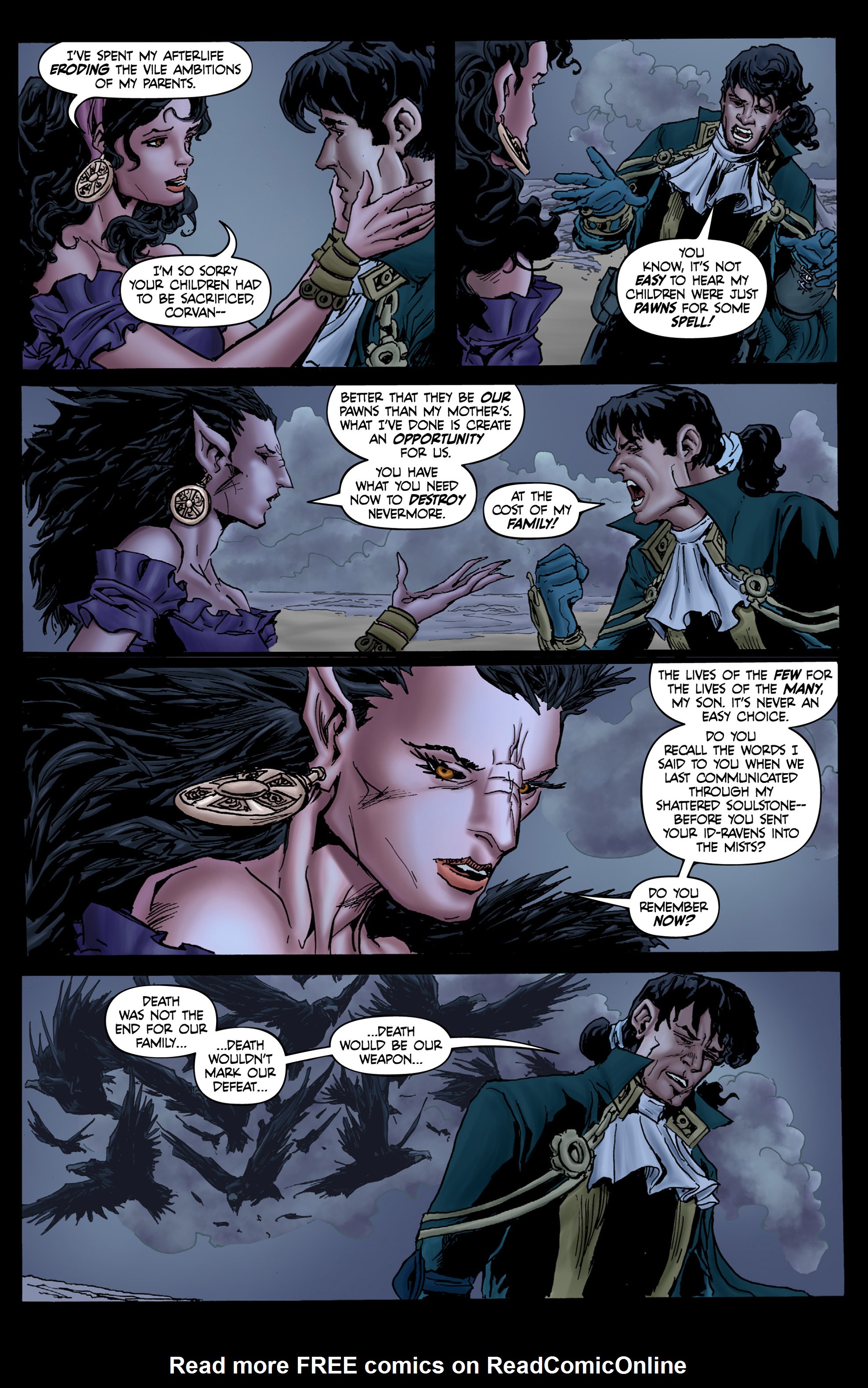 Read online Raven Nevermore comic -  Issue #7 - 26