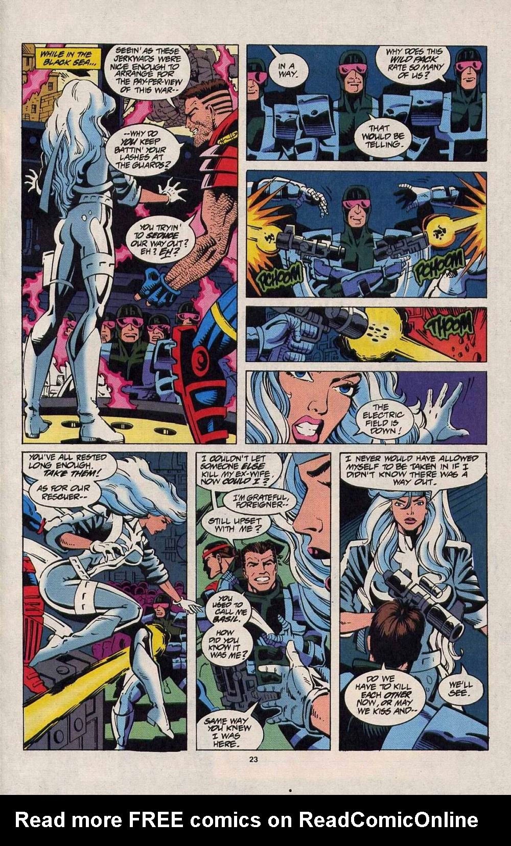 Read online Silver Sable and the Wild Pack comic -  Issue #25 - 19
