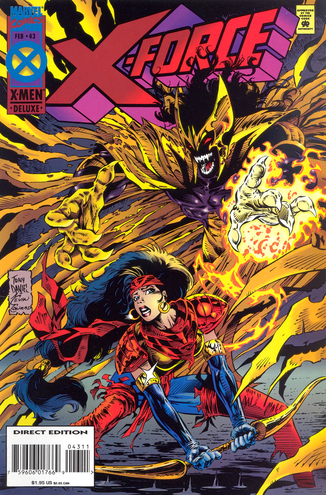Read online X-Force (1991) comic -  Issue #43 - 1