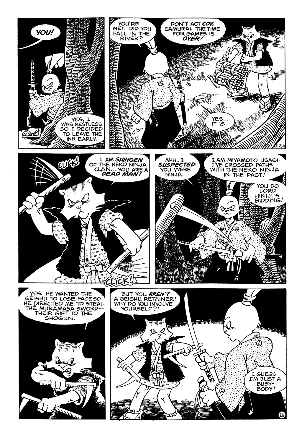 Read online Usagi Yojimbo (1987) comic -  Issue #12 - 17