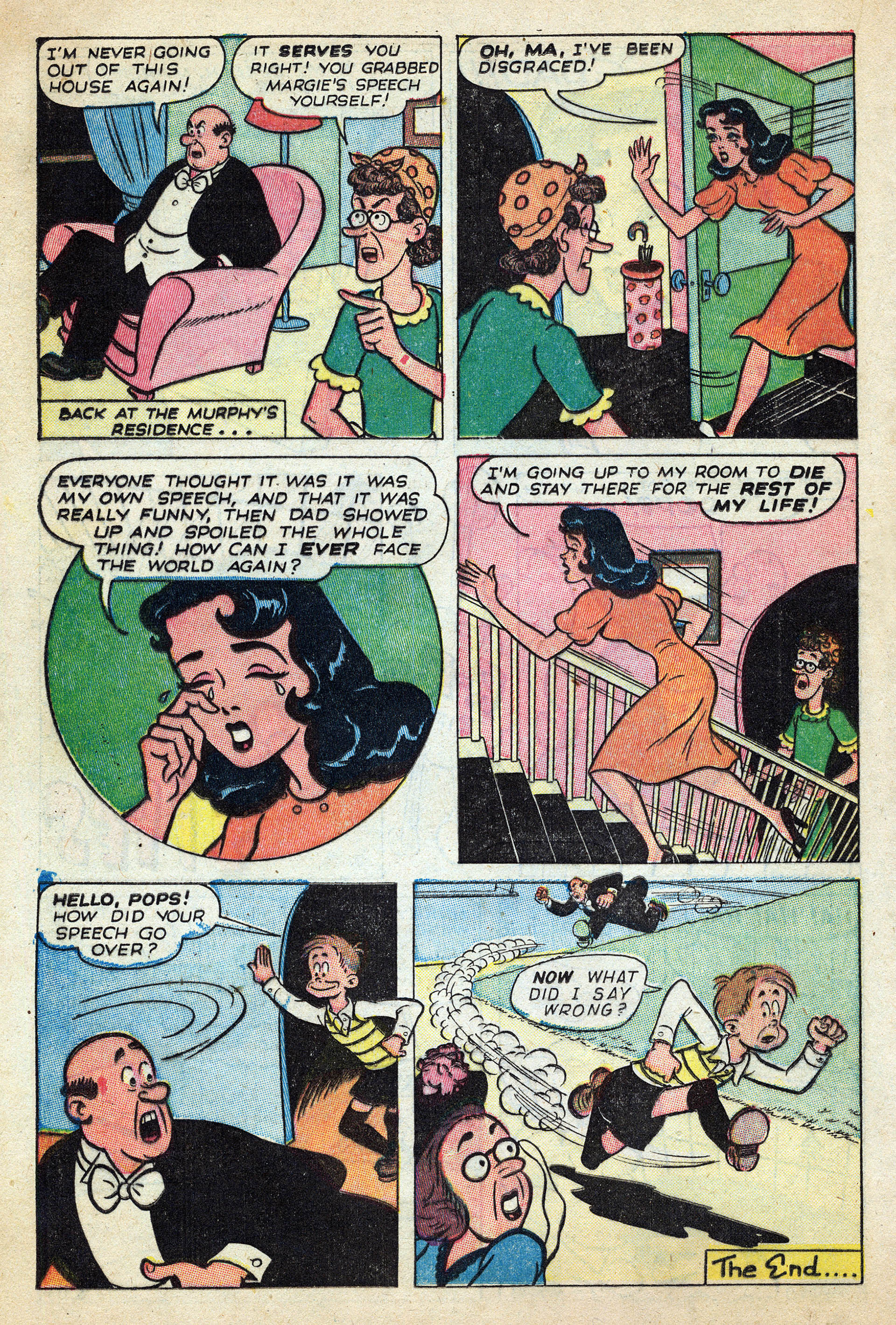 Read online Margie Comics comic -  Issue #35 - 30