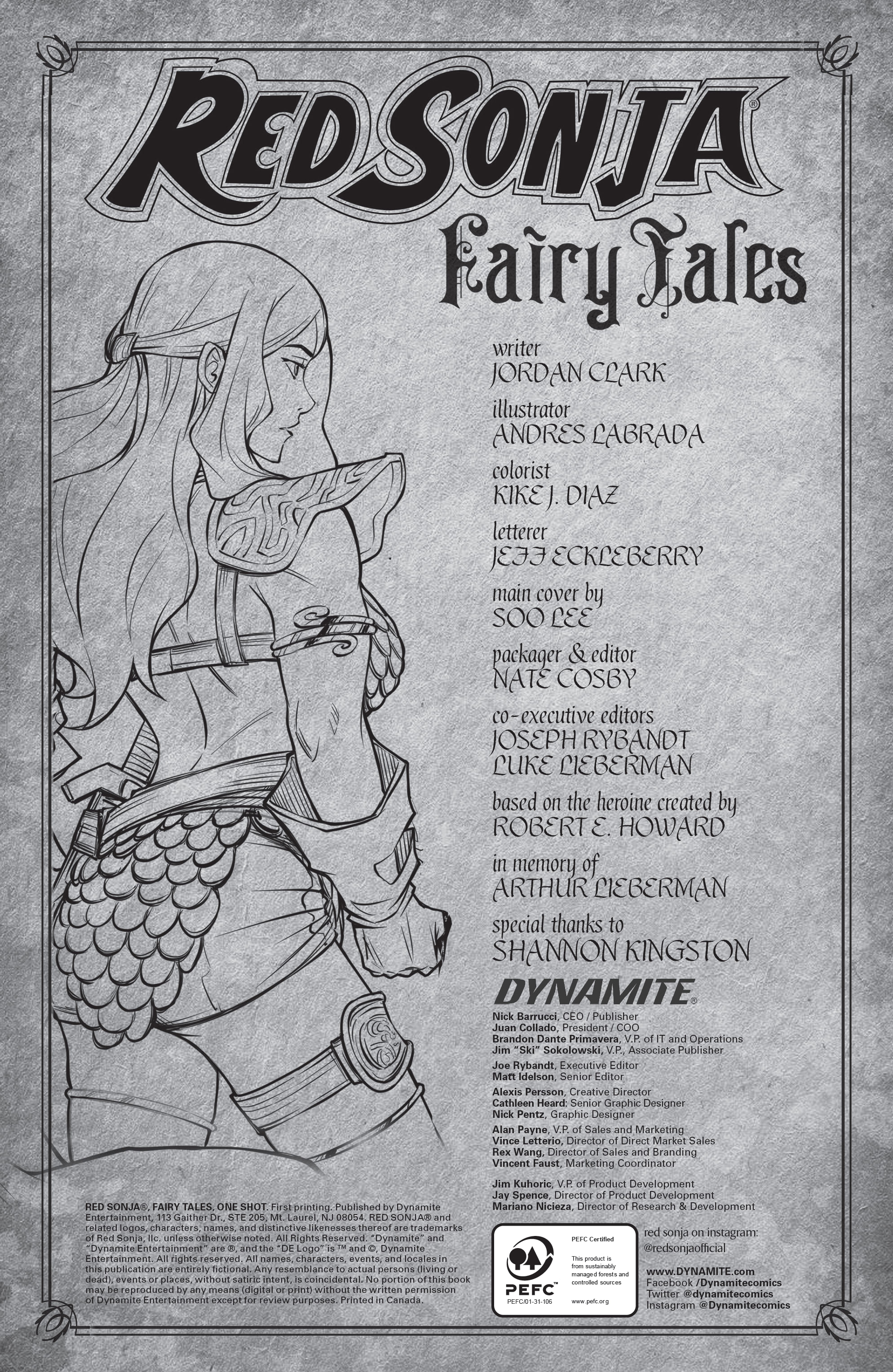 Read online Red Sonja Fairy Tales comic -  Issue # Full - 4