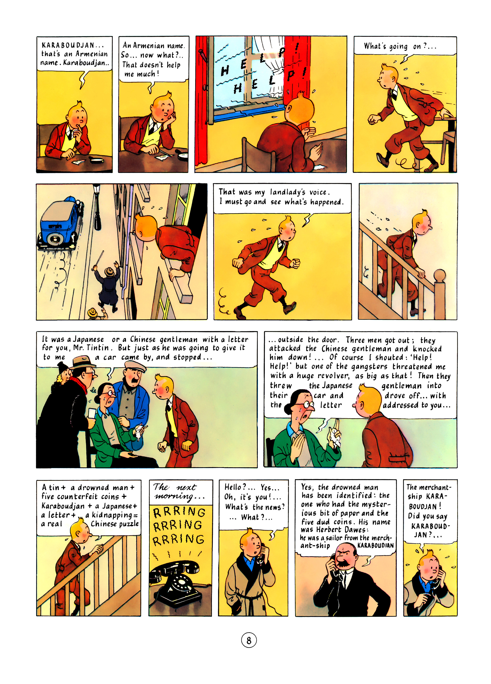 Read online The Adventures of Tintin comic -  Issue #9 - 11