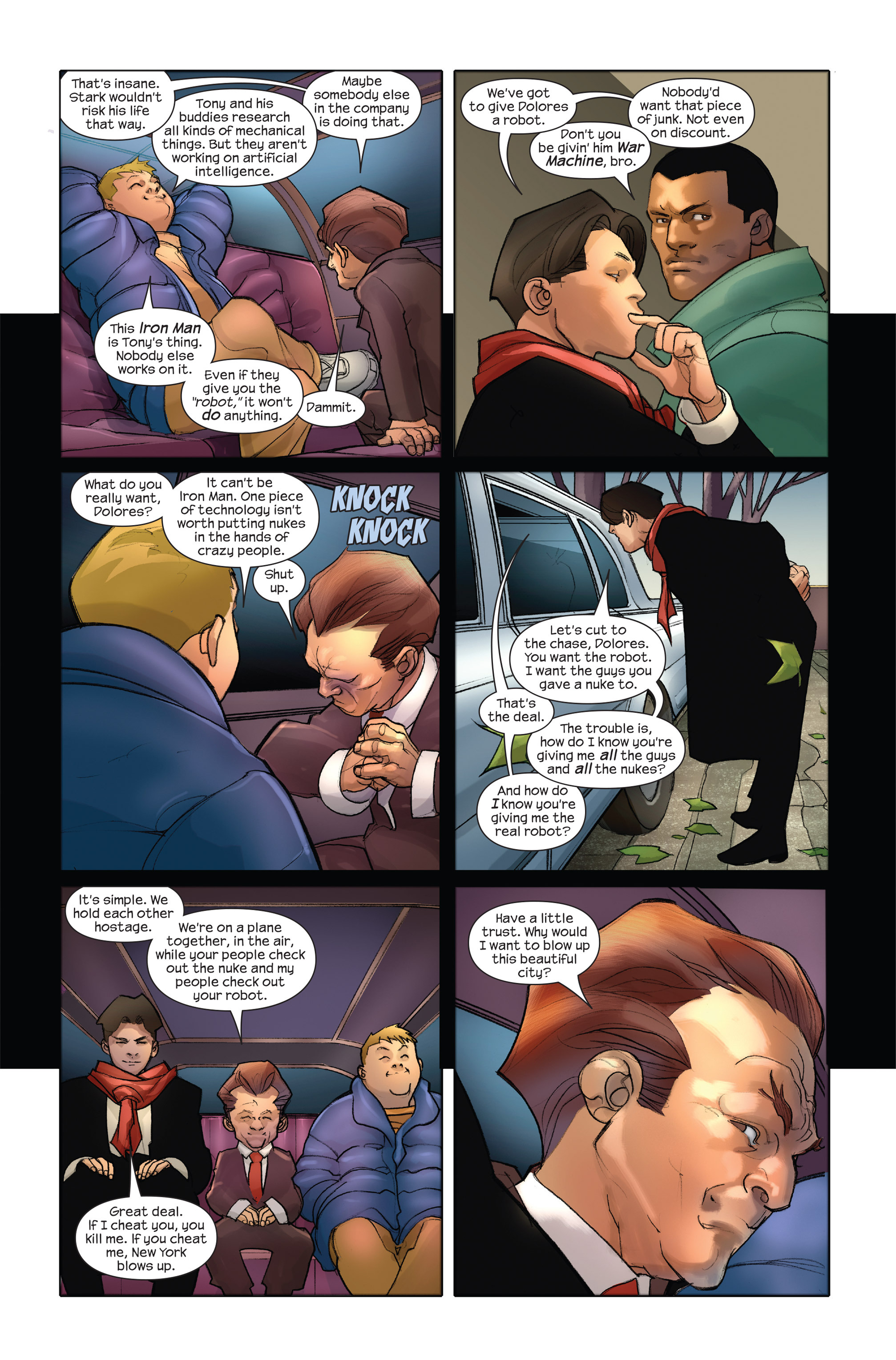 Read online Ultimate Iron Man II comic -  Issue #3 - 7