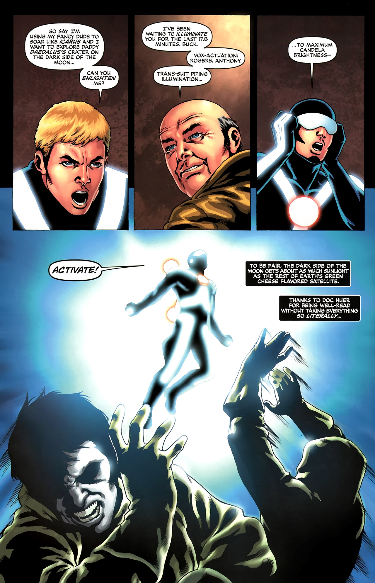 Read online Buck Rogers (2009) comic -  Issue #8 - 17