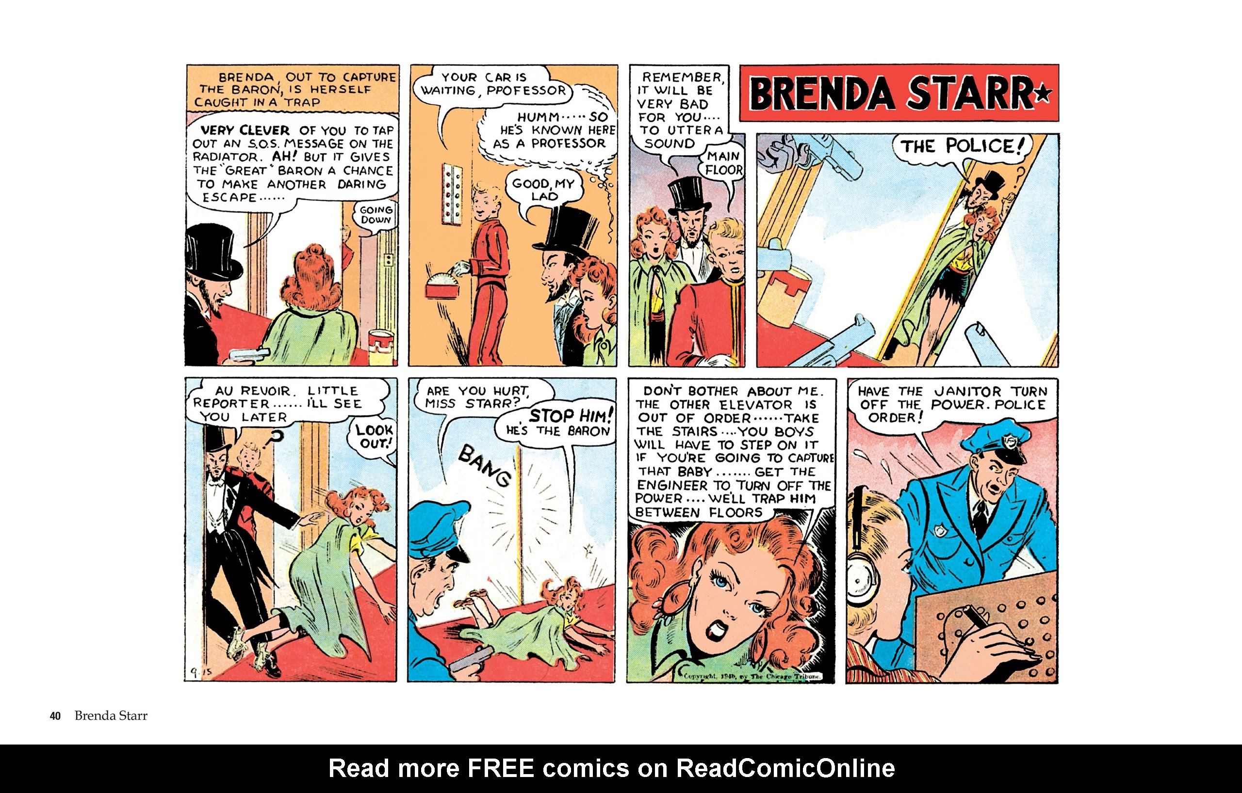 Read online Brenda Starr, Reporter: The Collected Dailies and Sundays comic -  Issue # TPB (Part 1) - 41