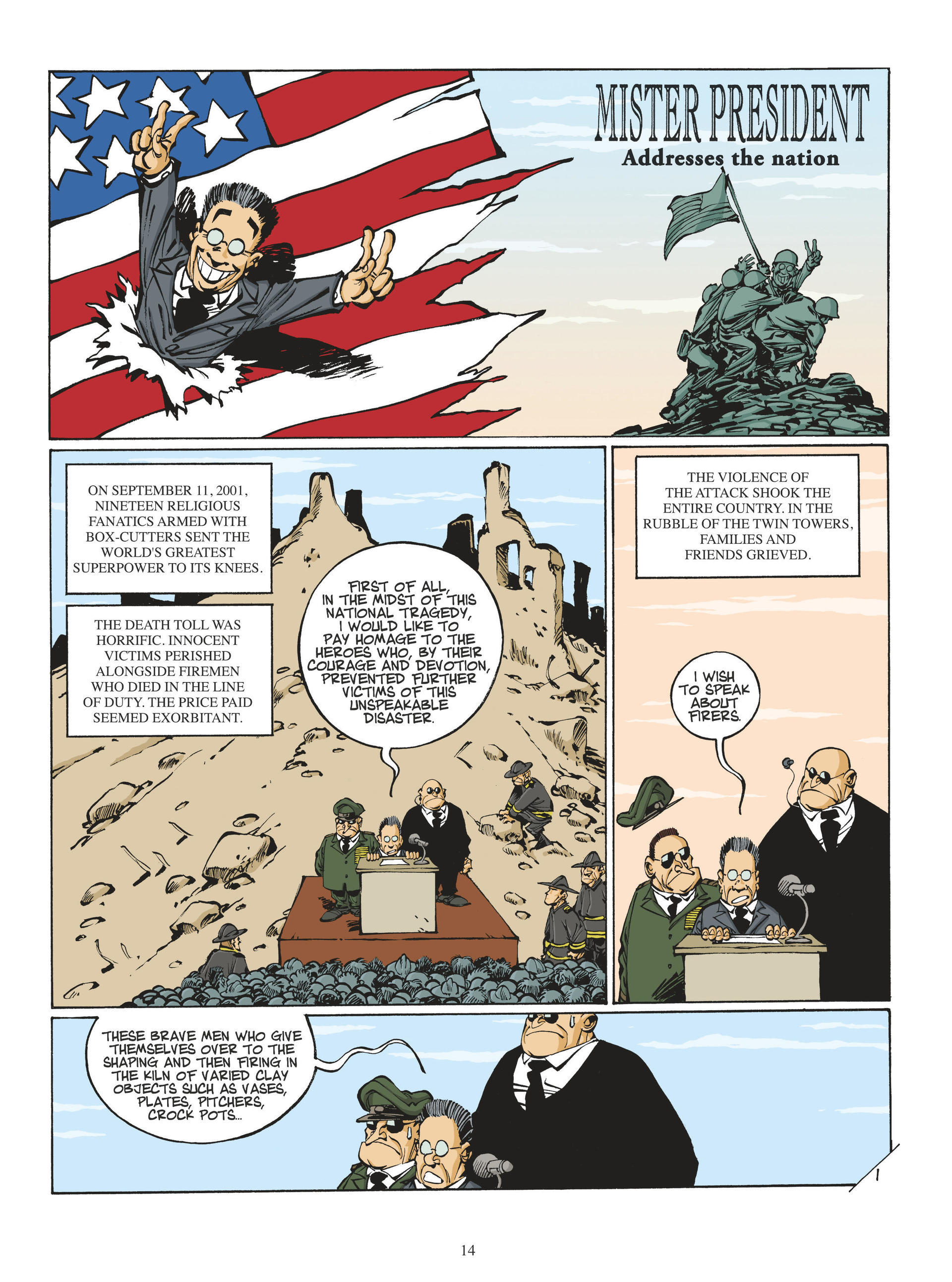 Read online Mister President comic -  Issue #1 - 14