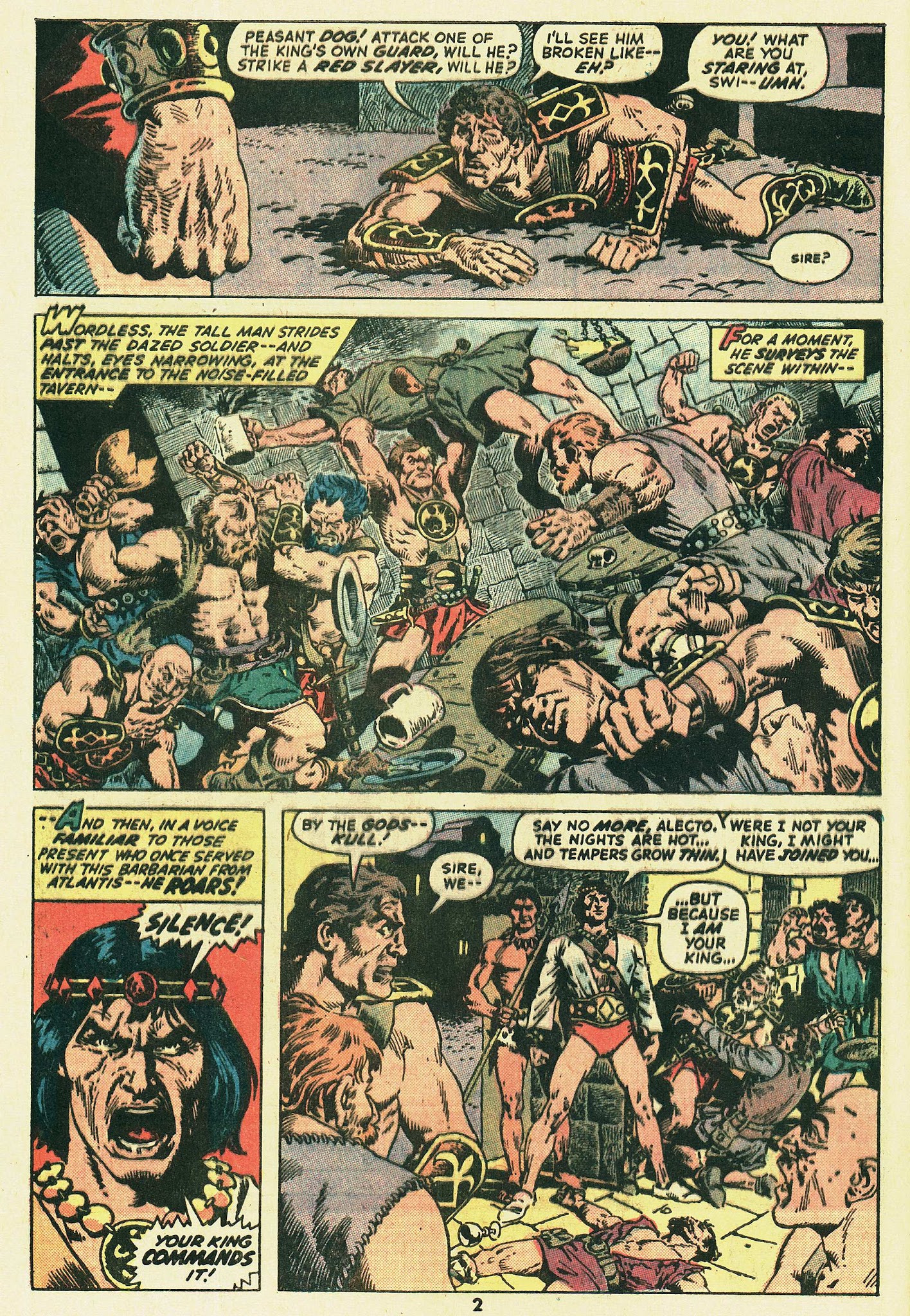 Read online Kull, the Conqueror (1971) comic -  Issue #4 - 3