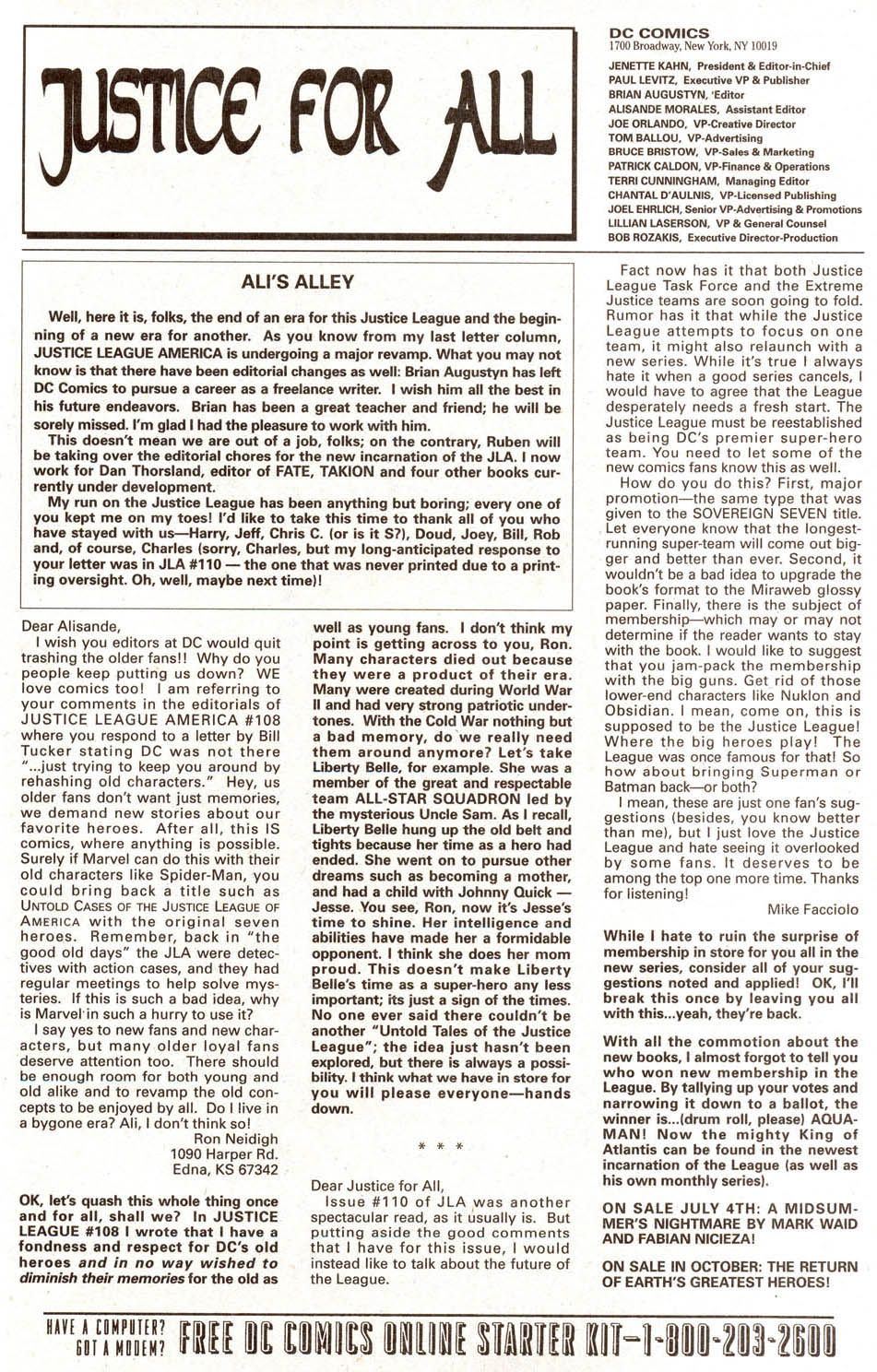 Read online Justice League America comic -  Issue #113 - 23