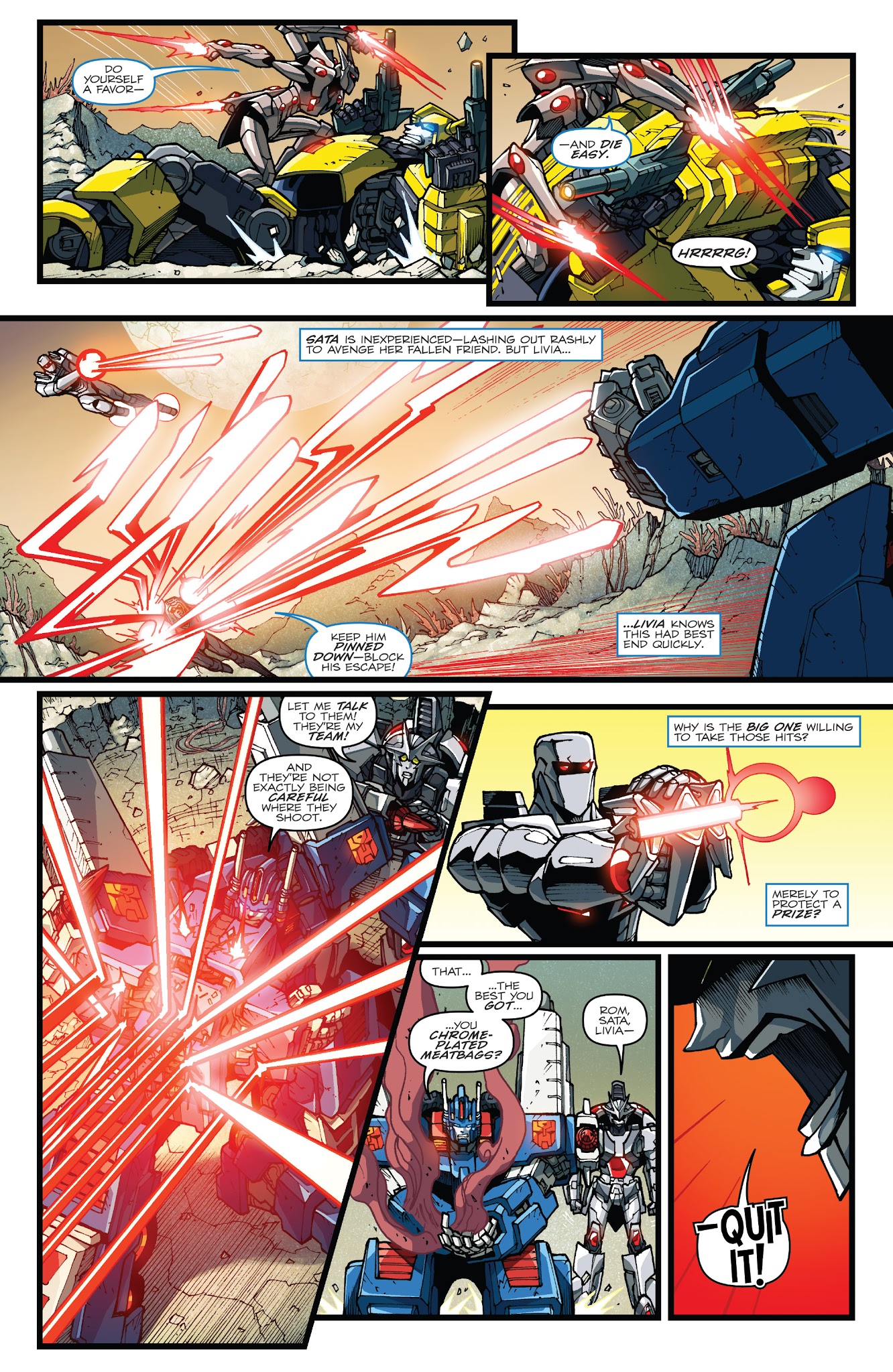 Read online ROM vs. Transformers: Shining Armor comic -  Issue # _TPB 1 - 54