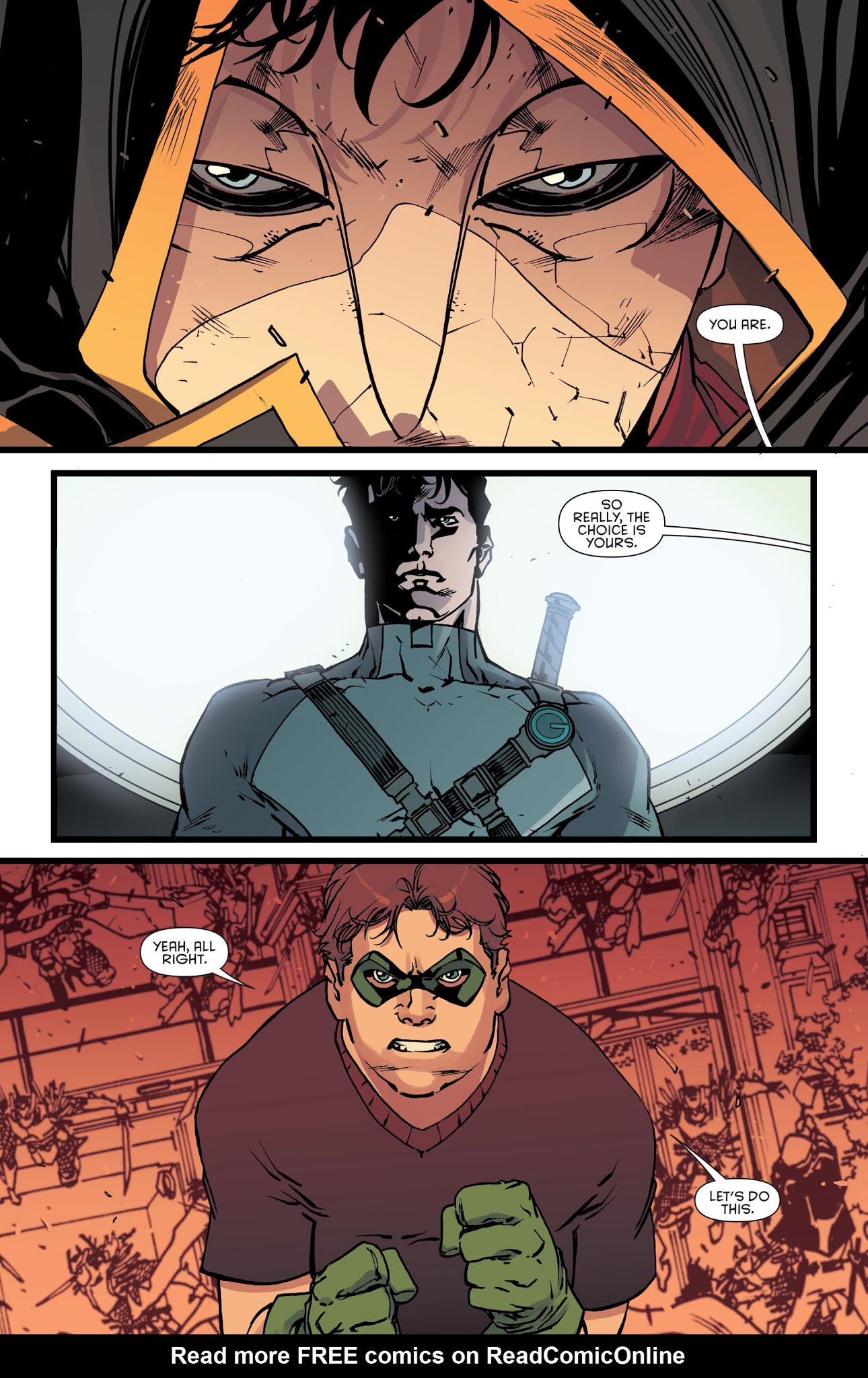 Read online Robin War comic -  Issue # _TPB (Part 3) - 26