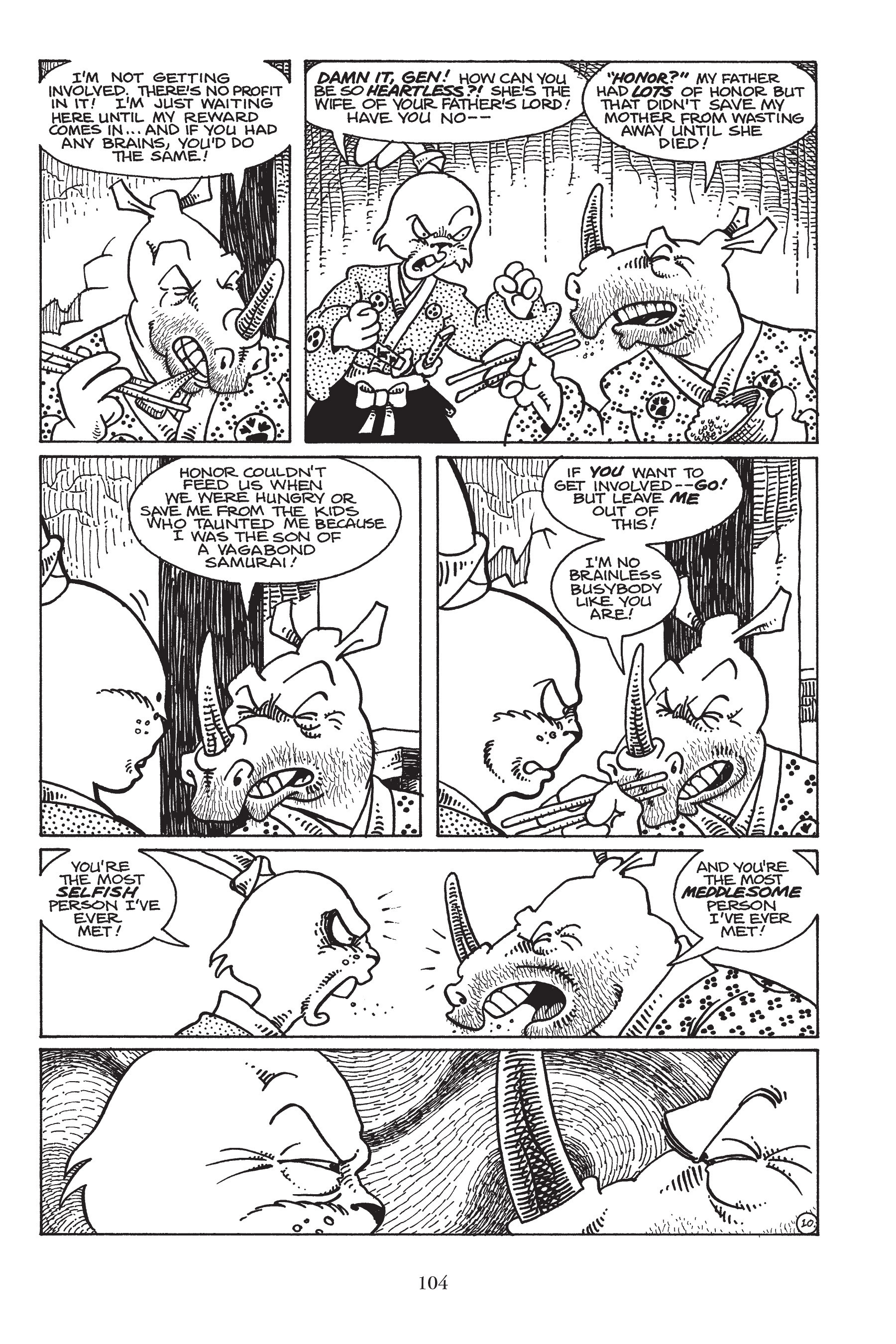 Read online Usagi Yojimbo (1987) comic -  Issue # _TPB 7 - 97
