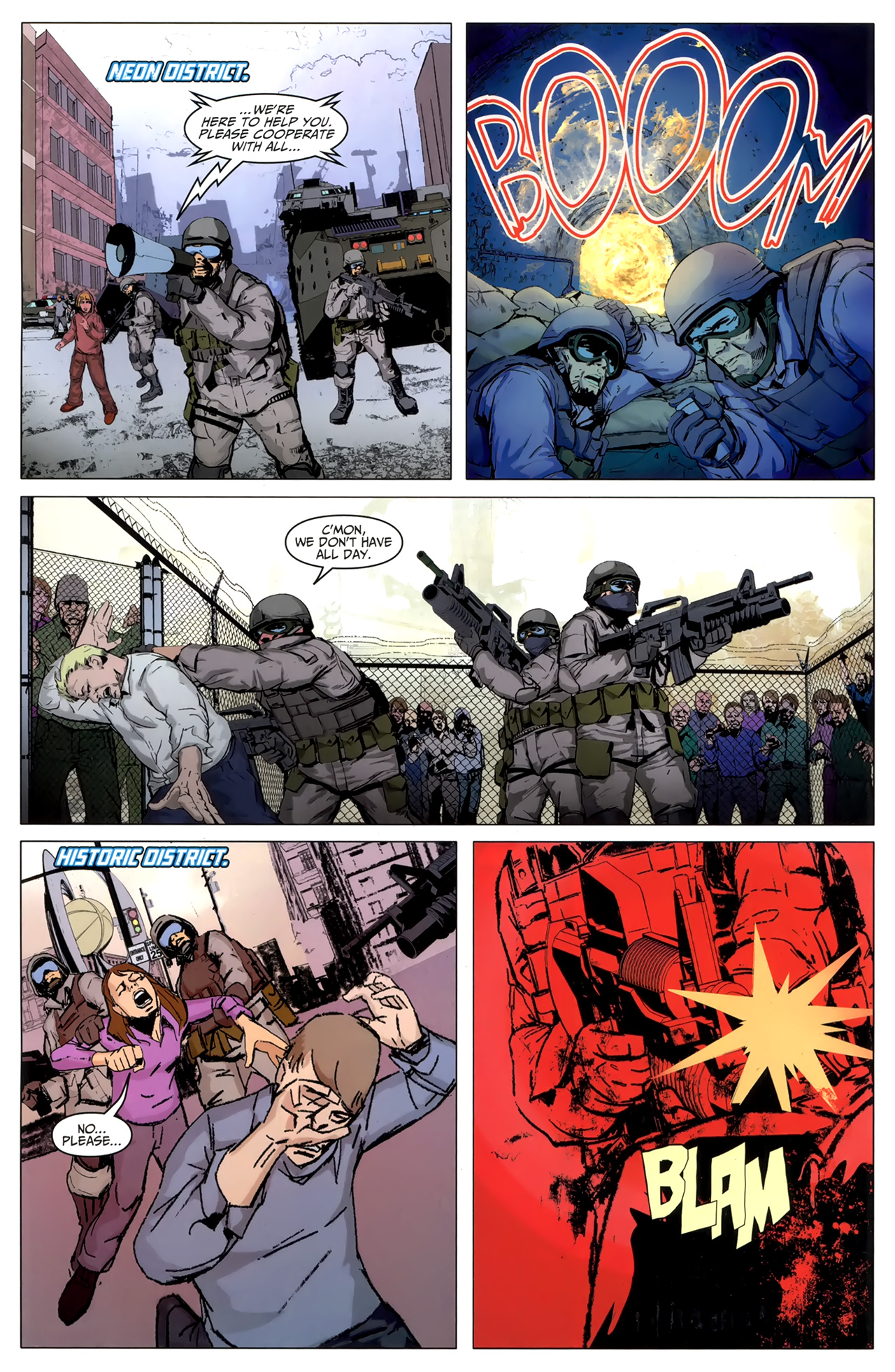 Read online inFamous comic -  Issue #2 - 21