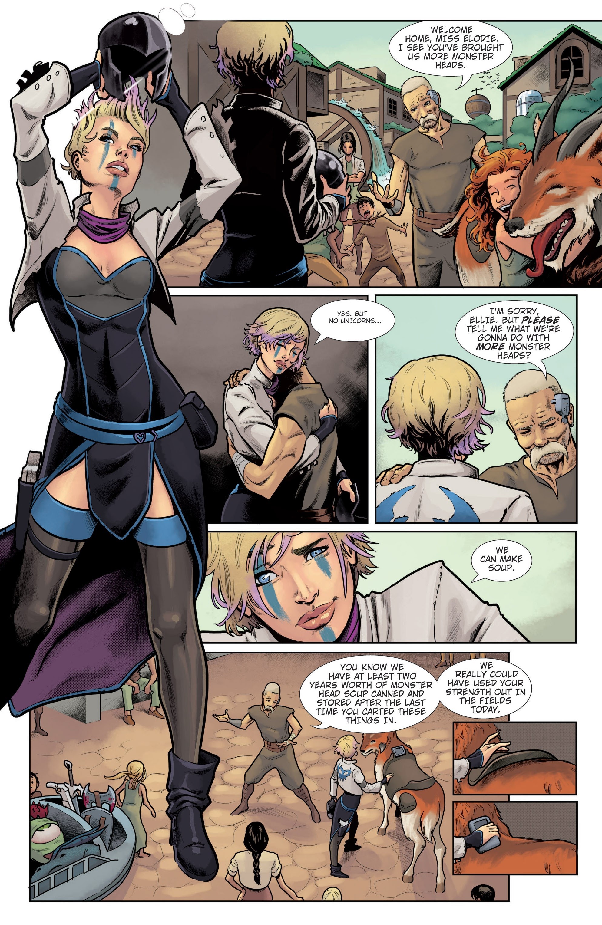 Read online By the Horns comic -  Issue #1 - 5