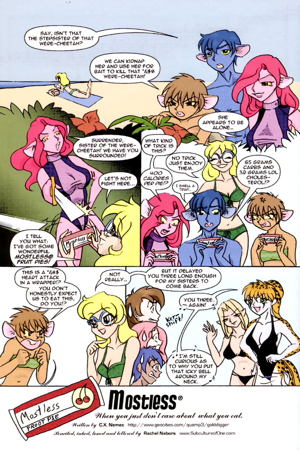 Read online Gold Digger Swimsuit Special comic -  Issue #11 - 12