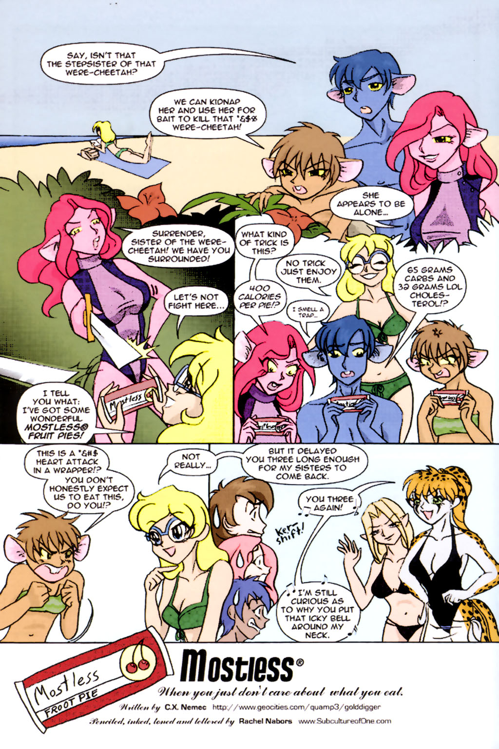 Read online Gold Digger Swimsuit Special comic -  Issue #11 - 12