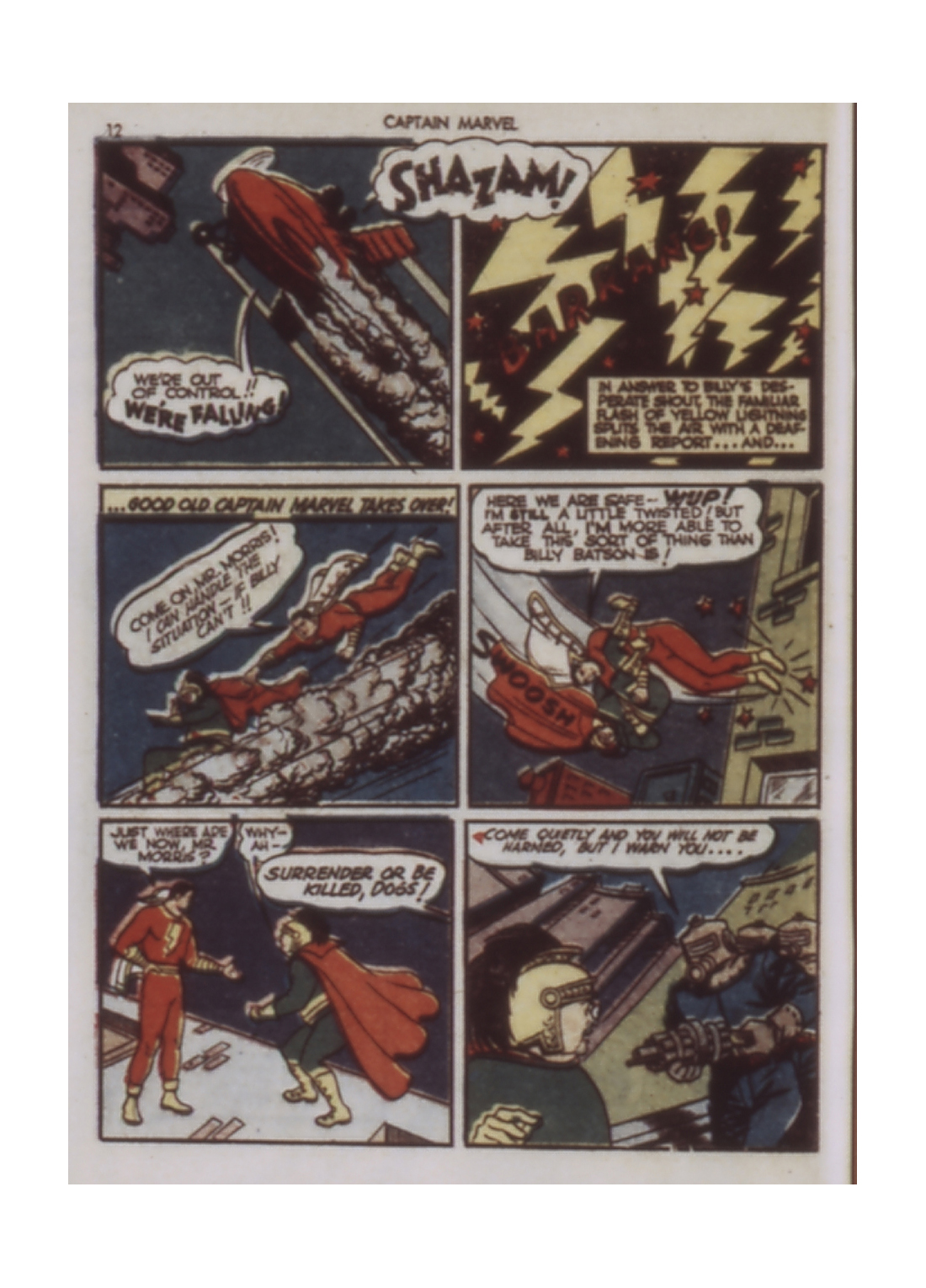 Read online Captain Marvel Adventures comic -  Issue #9 - 12