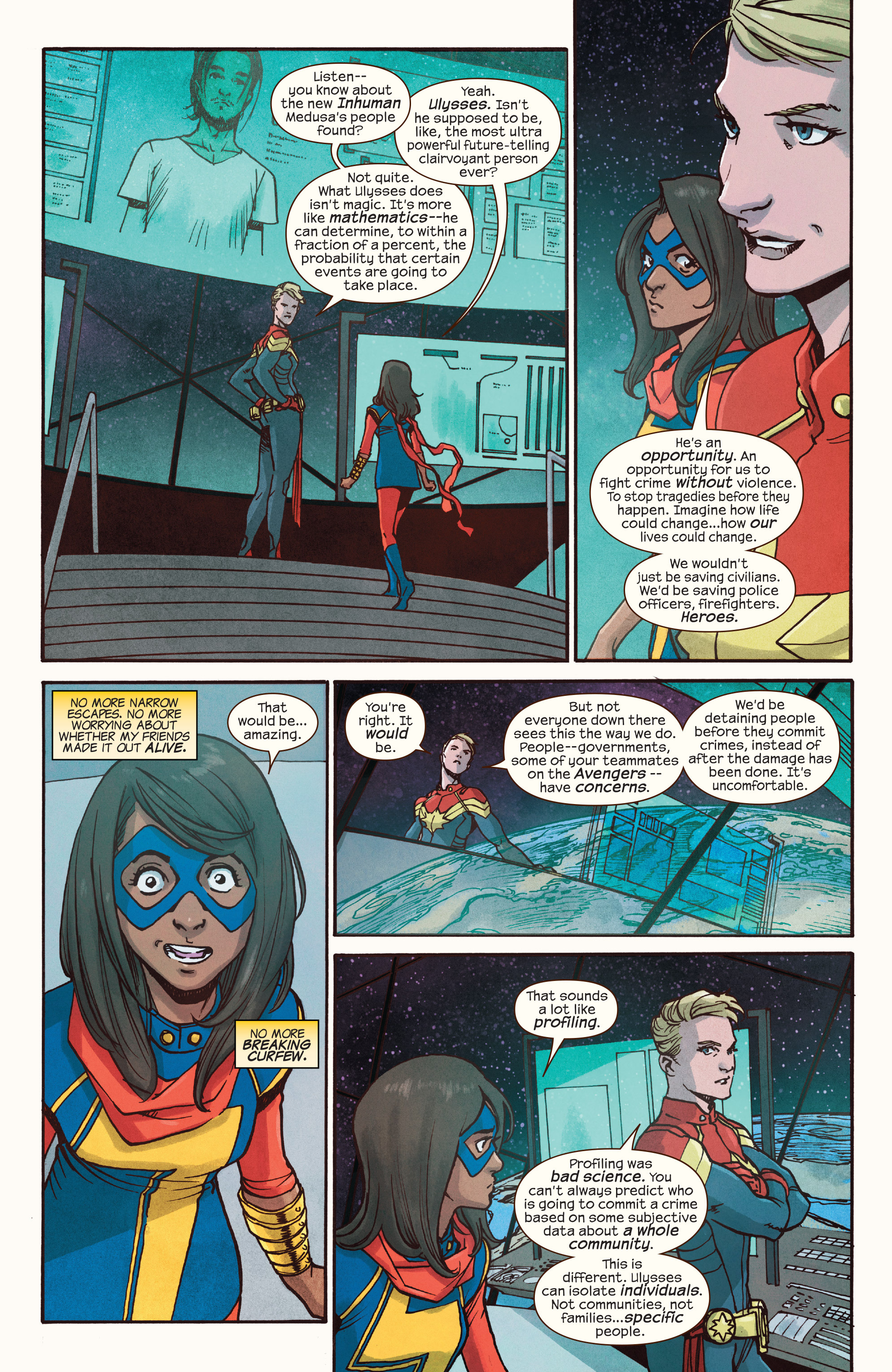 Read online Ms. Marvel (2016) comic -  Issue #8 - 8