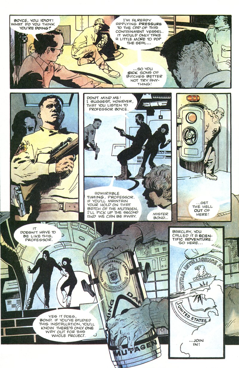 Read online James Bond 007: Shattered Helix comic -  Issue #2 - 19