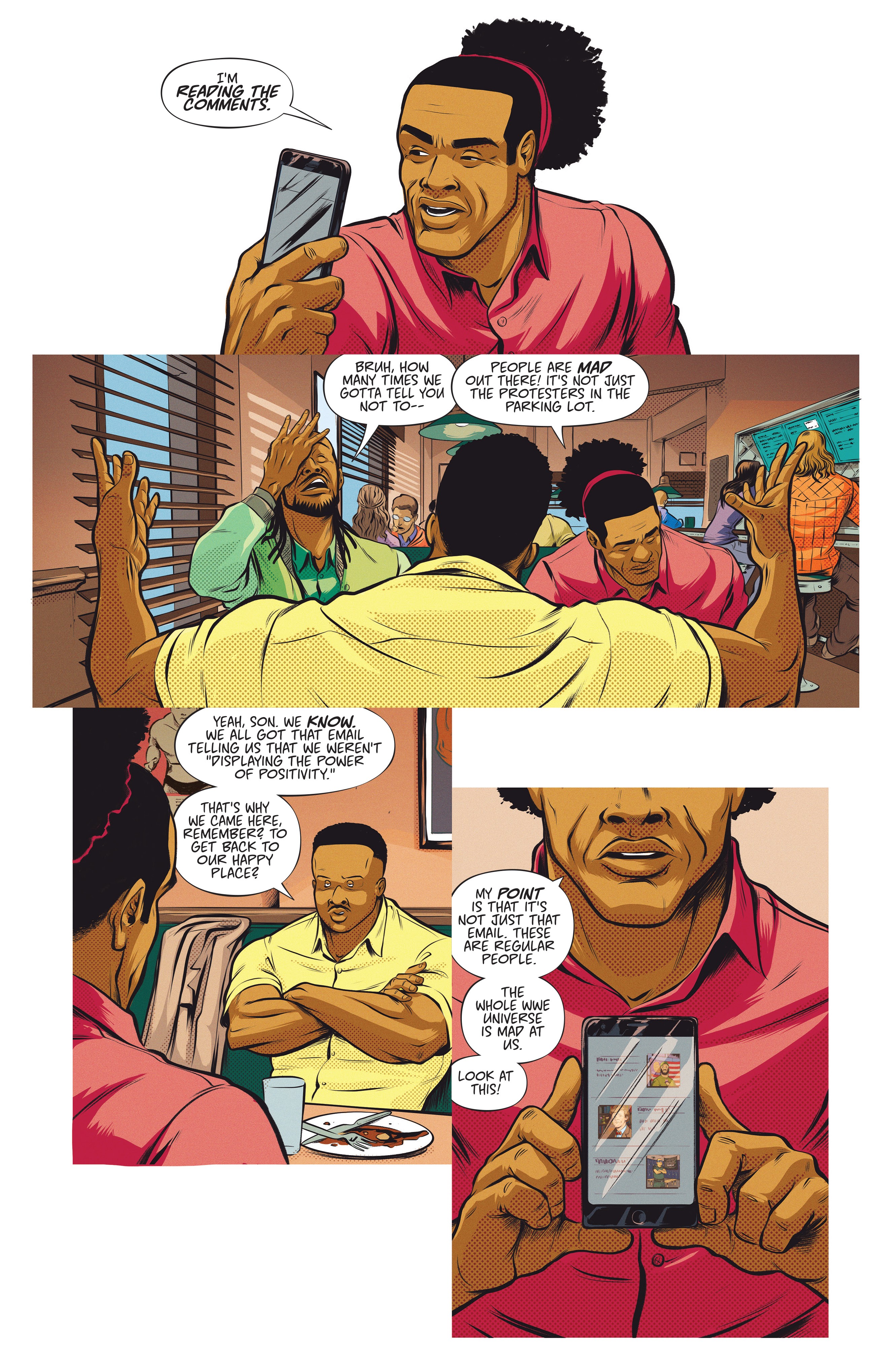 Read online WWE The New Day: Power of Positivity comic -  Issue #2 - 26
