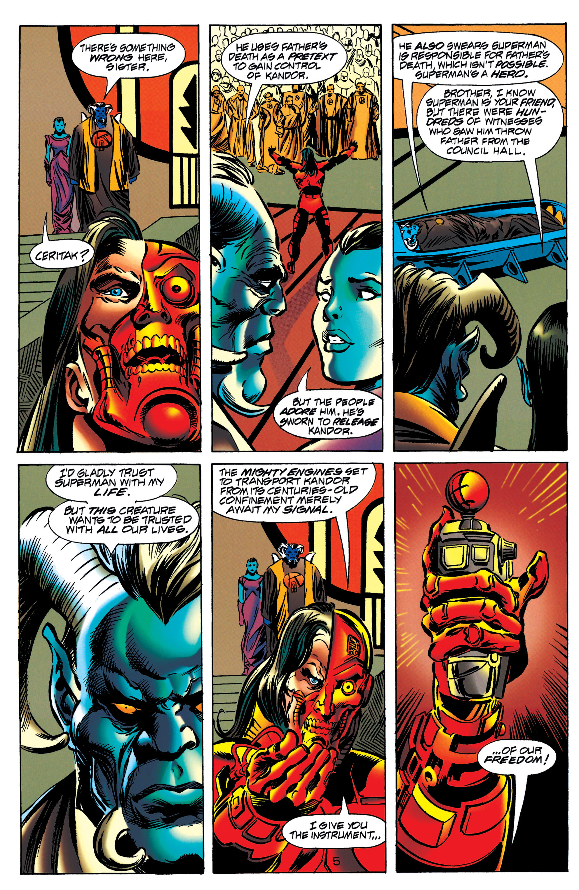 Read online Adventures of Superman (1987) comic -  Issue #563 - 6