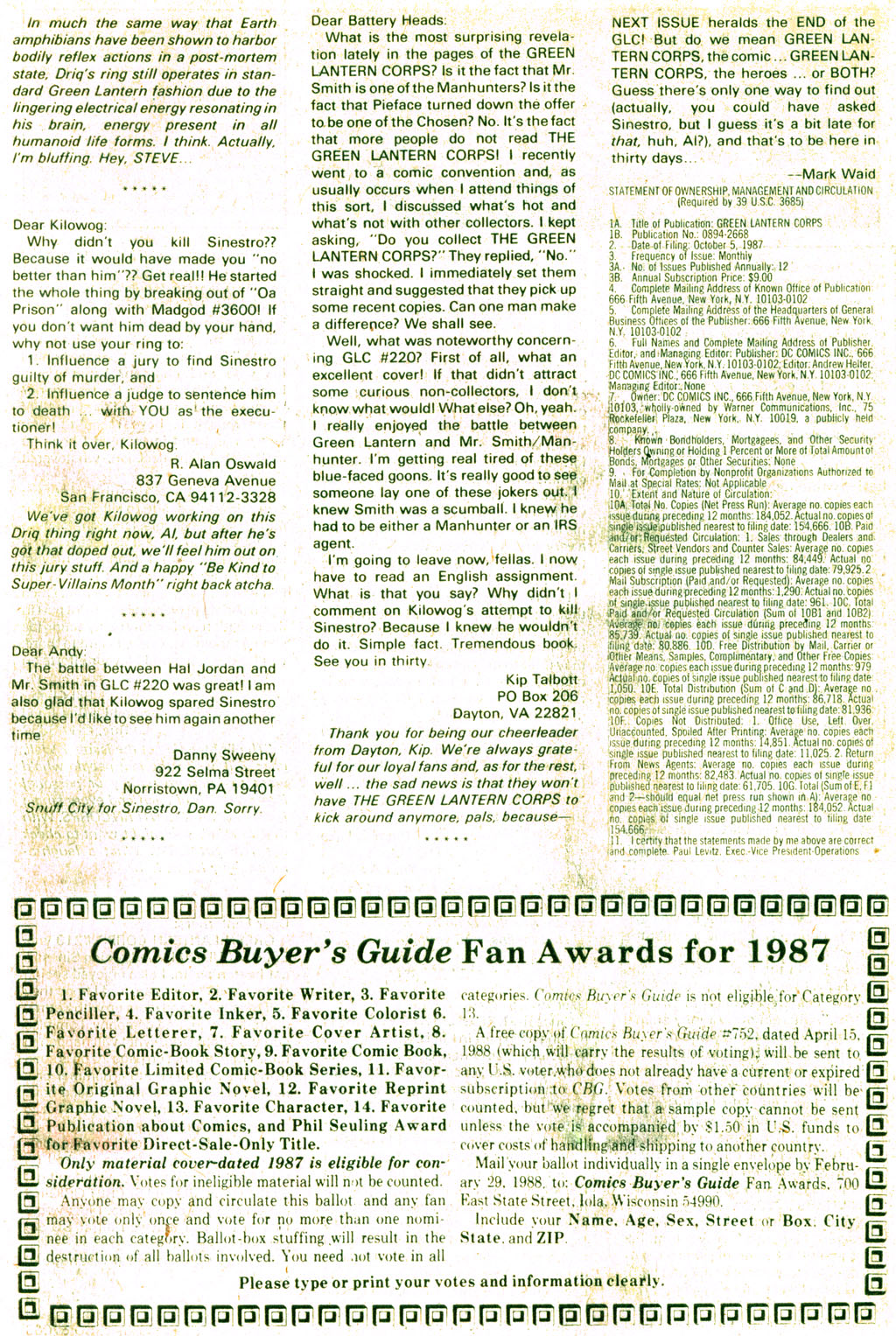 Read online Green Lantern (1960) comic -  Issue #223 - 25