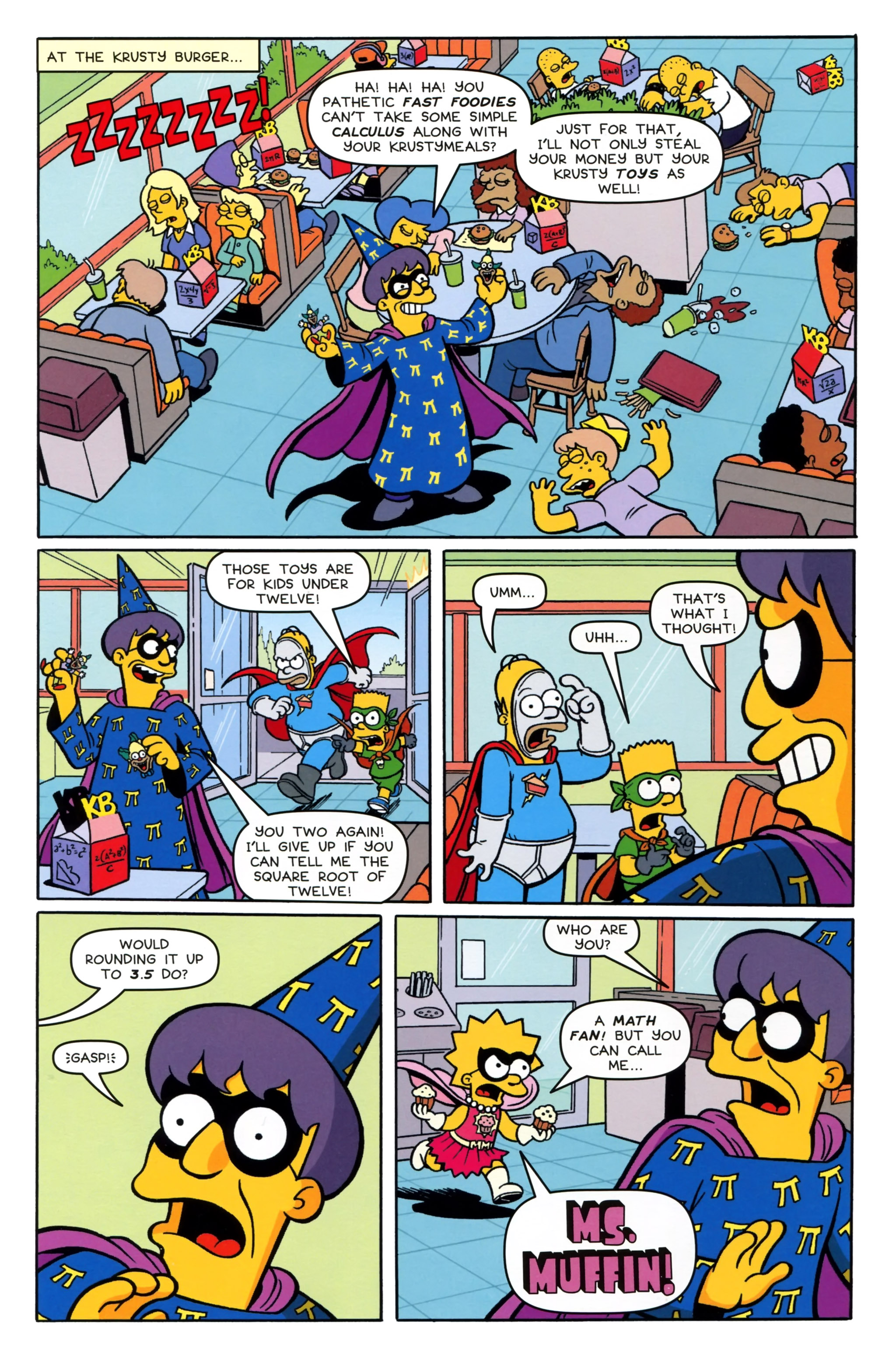 Read online The Simpsons Summer Shindig comic -  Issue #9 - 10